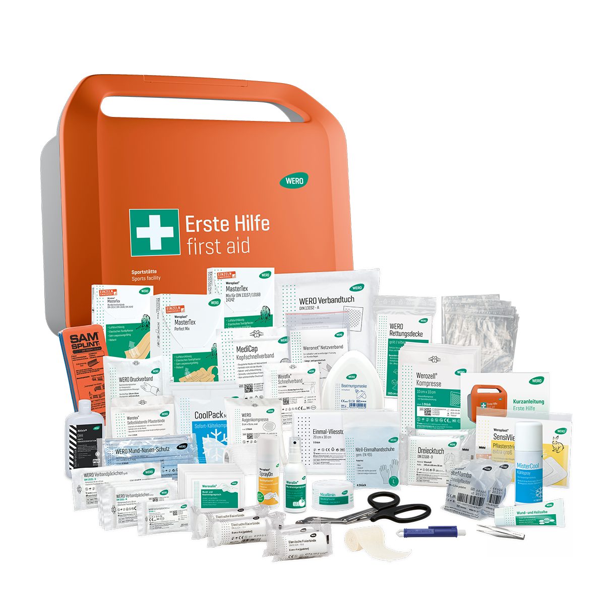 WERO Erste-Hilfe-Koffer Smart Case® Erste-Hilfe-Koffer - Sportstätte