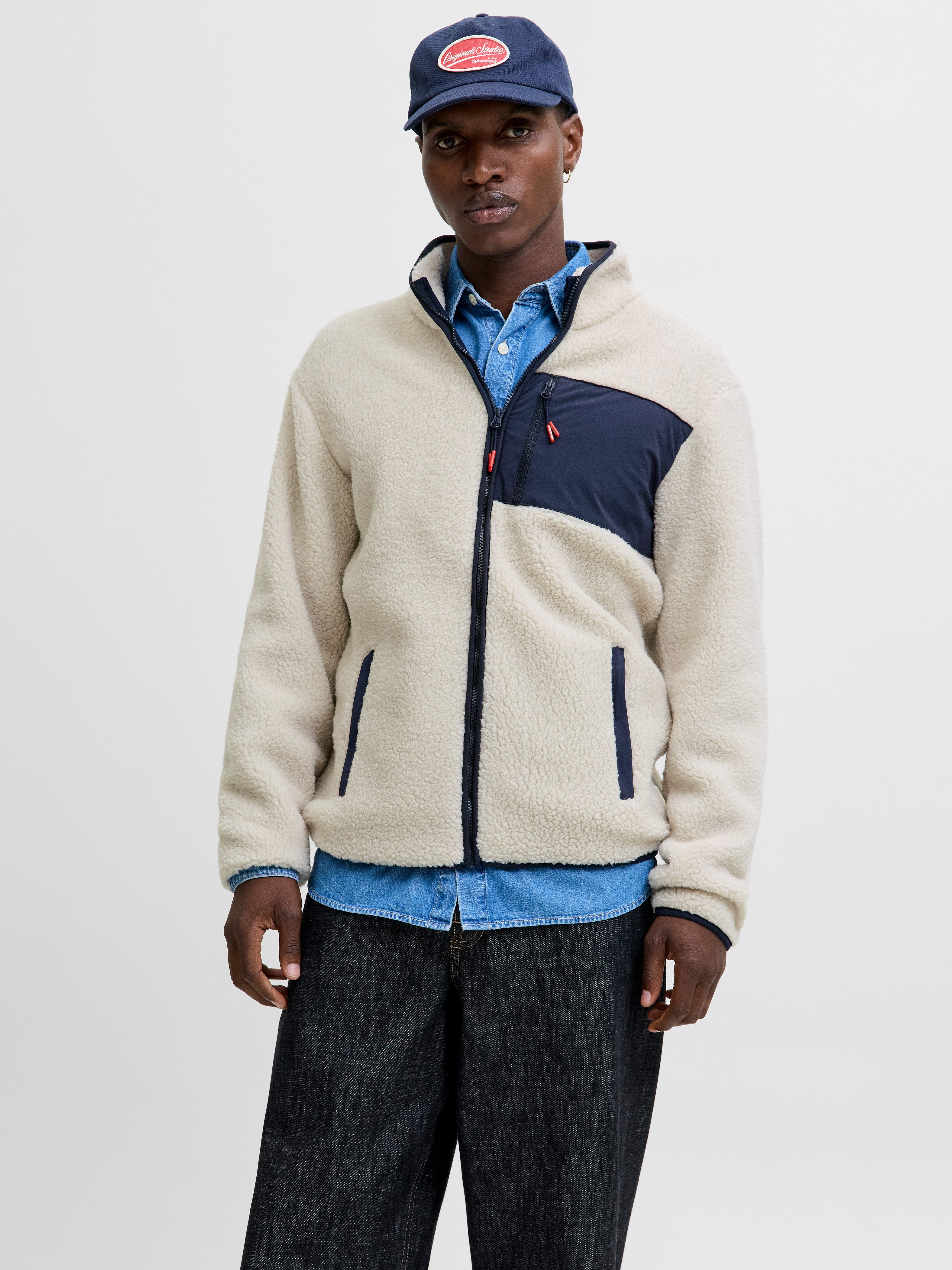 Jack & Jones Fleecejacke JJTHATCHER FLEECE günstig online kaufen