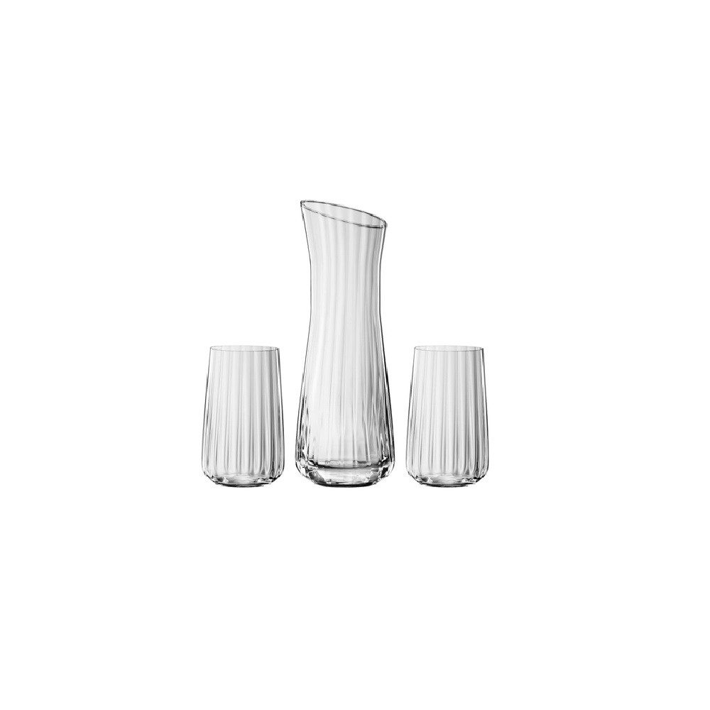 SPIEGELAU Gläser-Set Spiegelau Lifestyle Karaffe mit Gläsern Set 3 tlg., Kristallglas