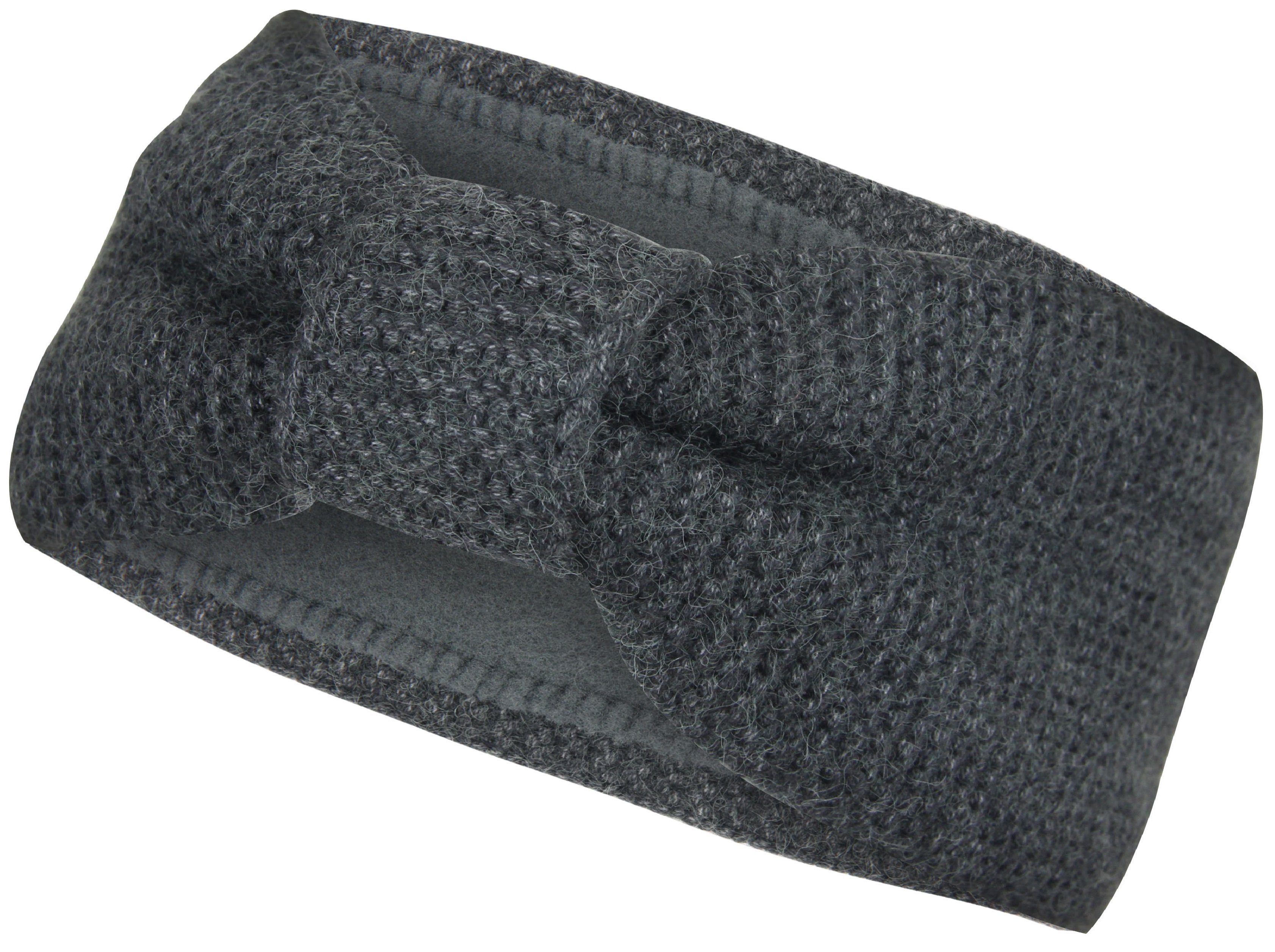 Frentree Stirnband Damen mit Schleife, gefüttert mit Fleece Innenfutter Haarband, Ohrenwärmer für Mädchen