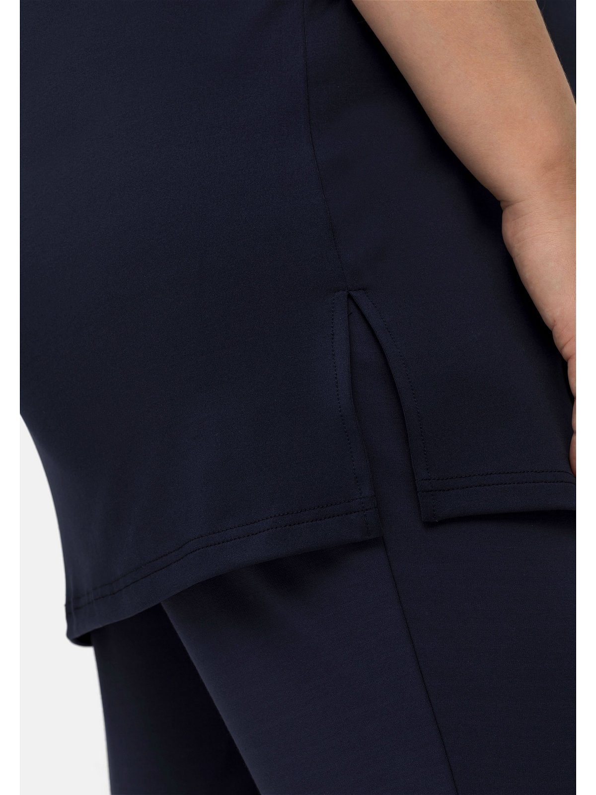 Sheego Longshirt Große Größen mit atmungsaktiver, schnelltrocknender Funktion