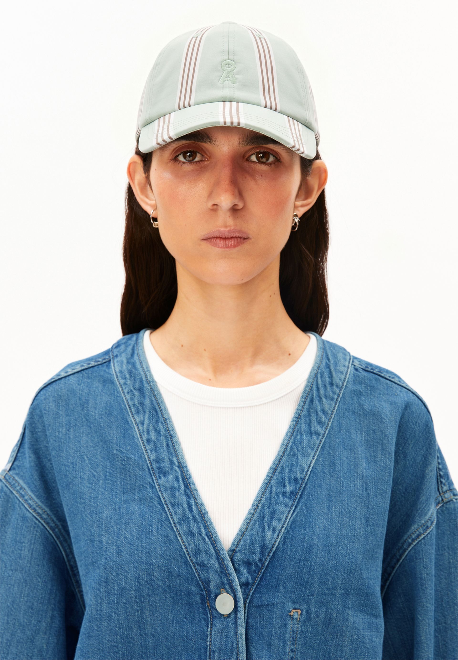 Armedangels Baseball Cap YENAAS STRIPES Unisex Kappe Aus 100% Bio-Baumwolle