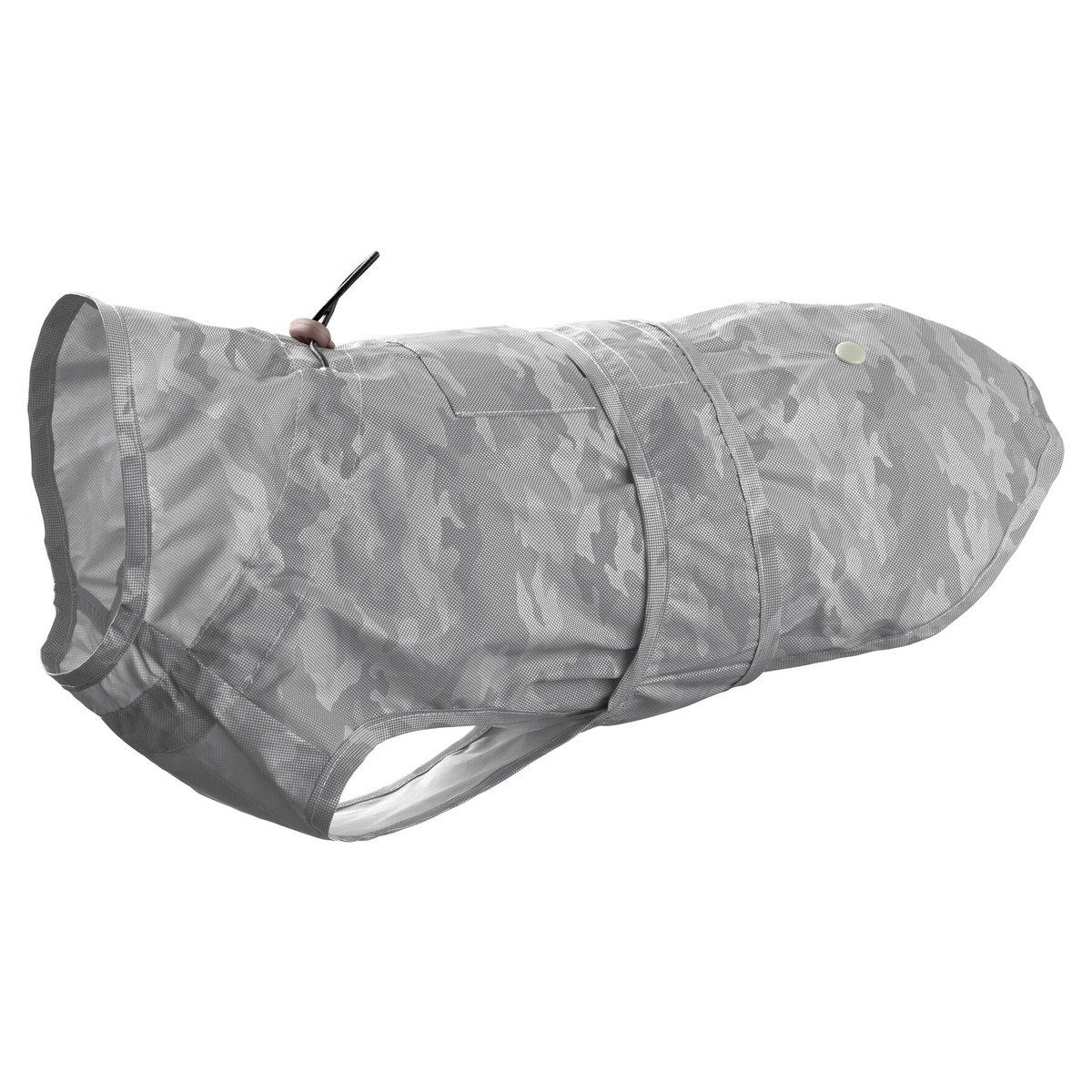 Hunderegenmantel Hunde-Regenmantel Huka to go silber