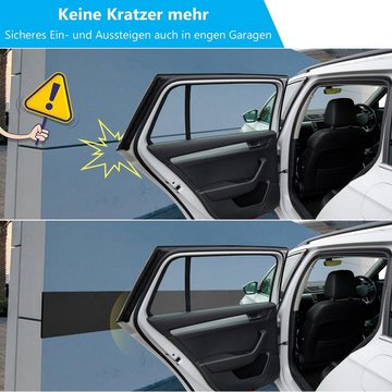 Randaco Wandtürstopper 4X Türkantenschutz Kantenschoner Auto Autotür Werkstatt Schutzleiste
