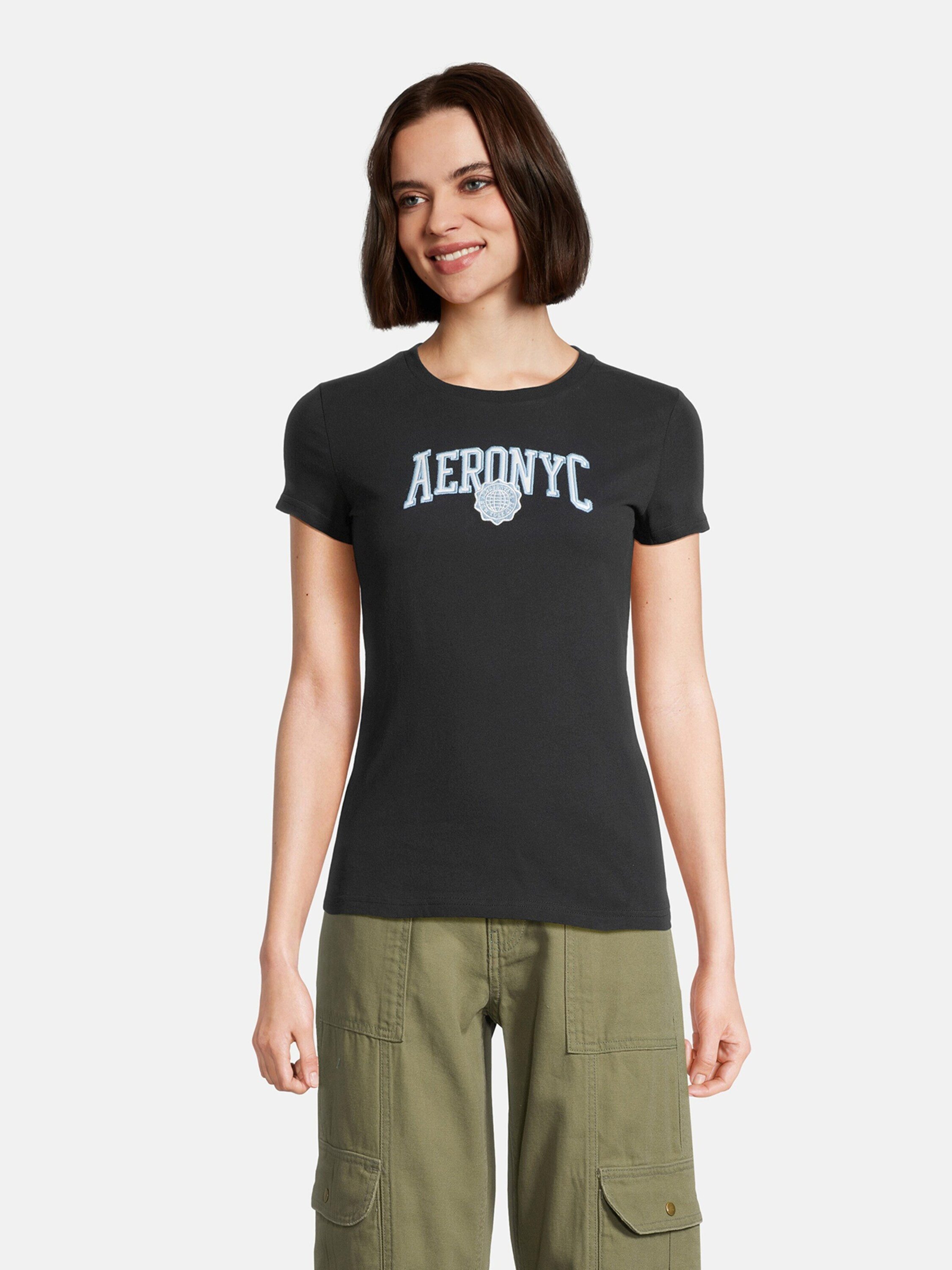 AÈROPOSTALE T-Shirt (1-tlg) Stickerei