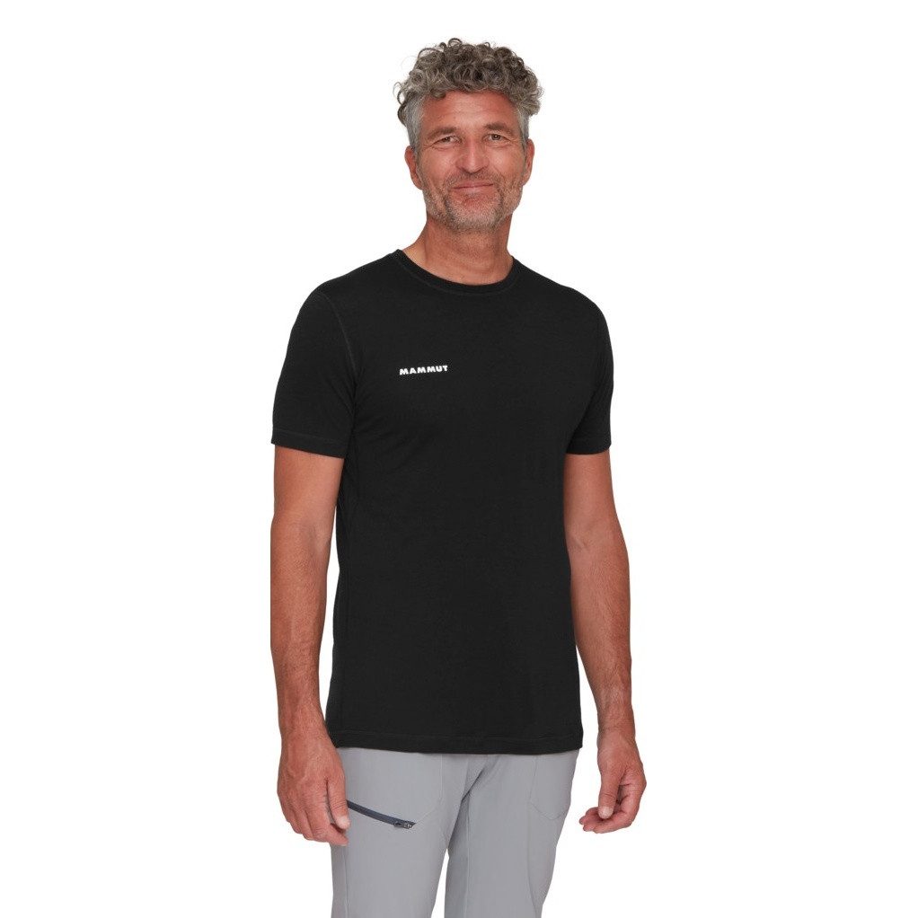 Mammut T-Shirt Tree Wool FL (optimale Bewegungsfreiheit) schwarz Herren günstig online kaufen