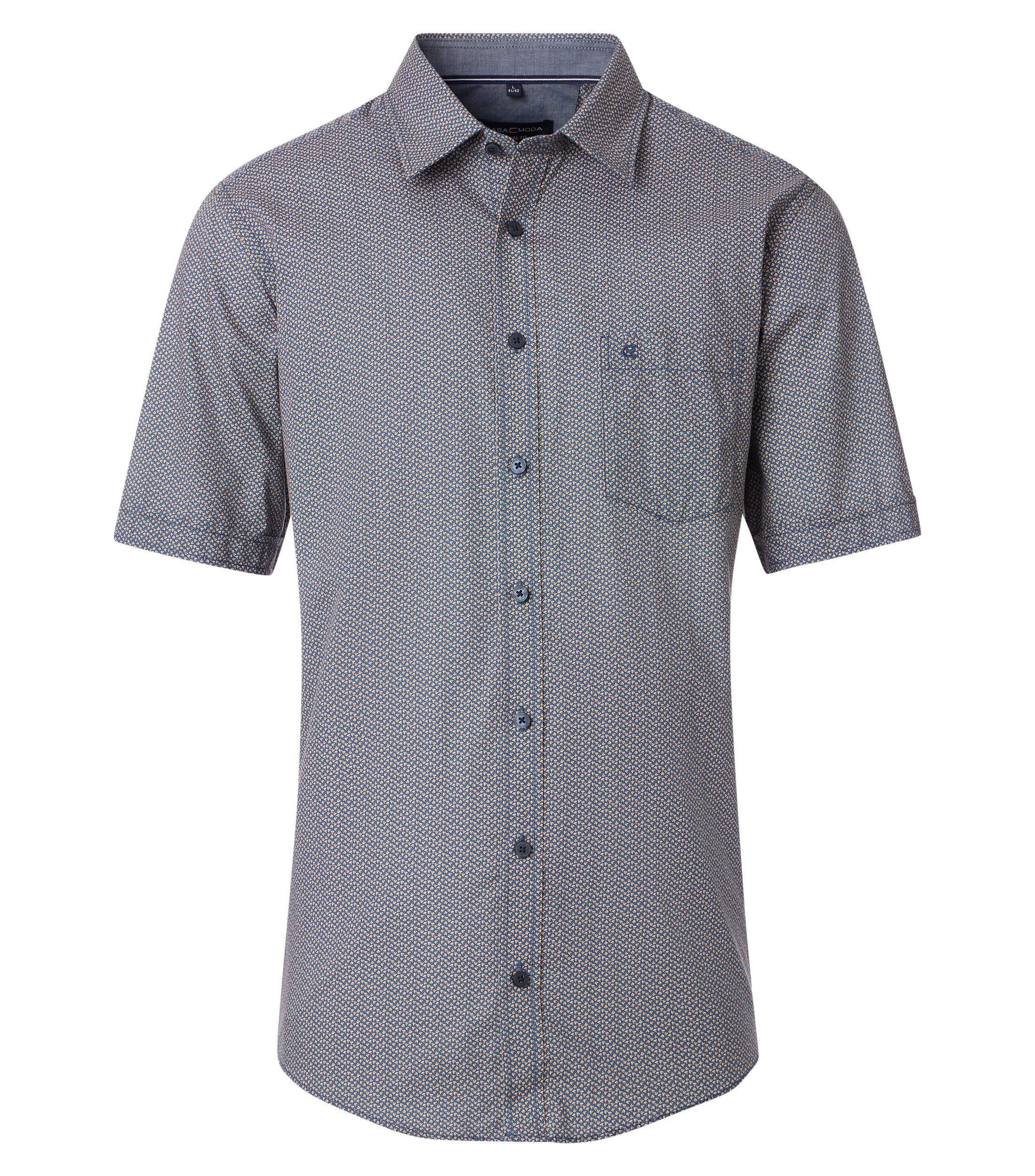 CASAMODA Kurzarmhemd CASAMODA Freizeithemd Kurzarm Print
