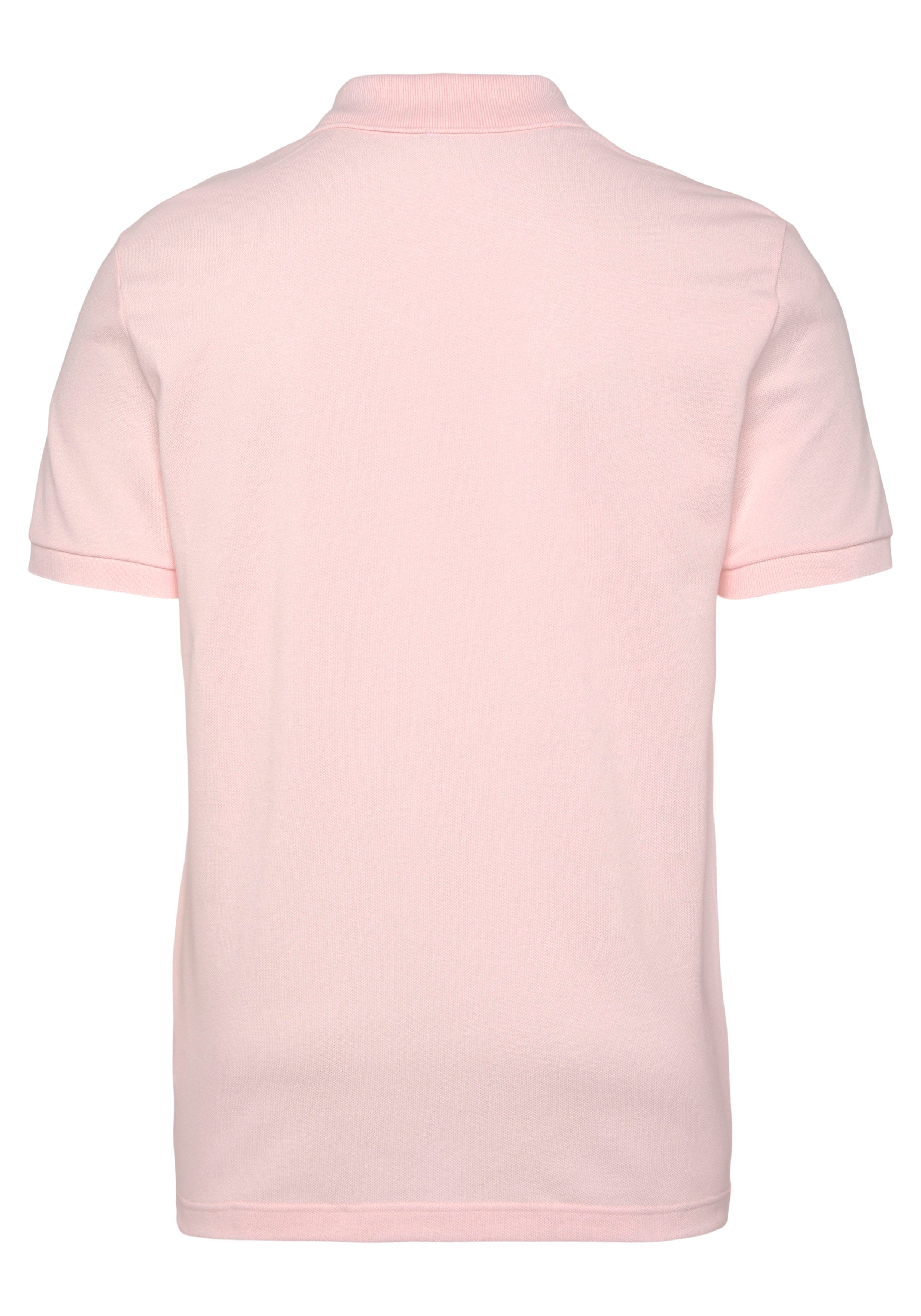 Poloshirt mit flamingo Logostickerei (1-tlg) Lacoste