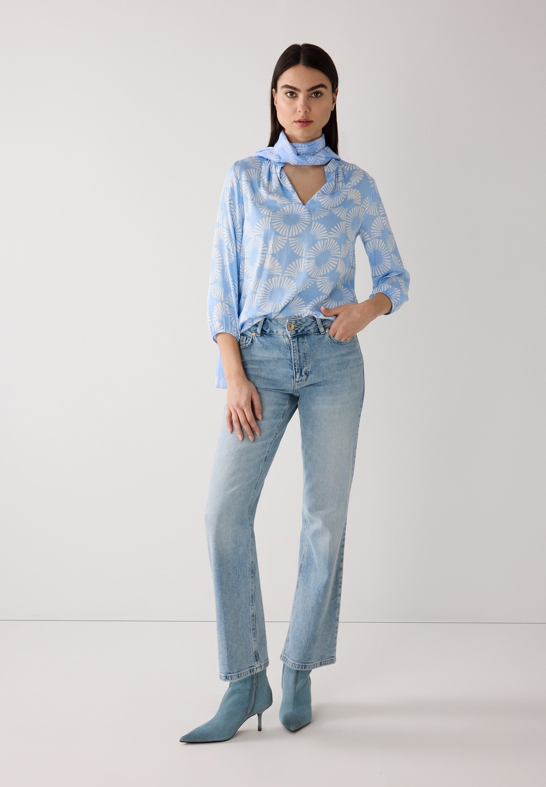 MORE&MORE Schal Printed Scarf