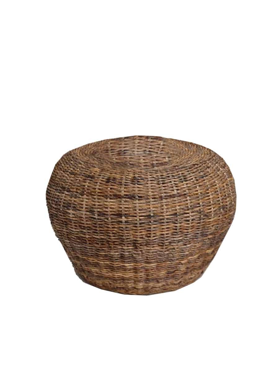 MiaMöbel Couchtisch Rattan, aus Bananenblatt-Geflecht Rattan natur