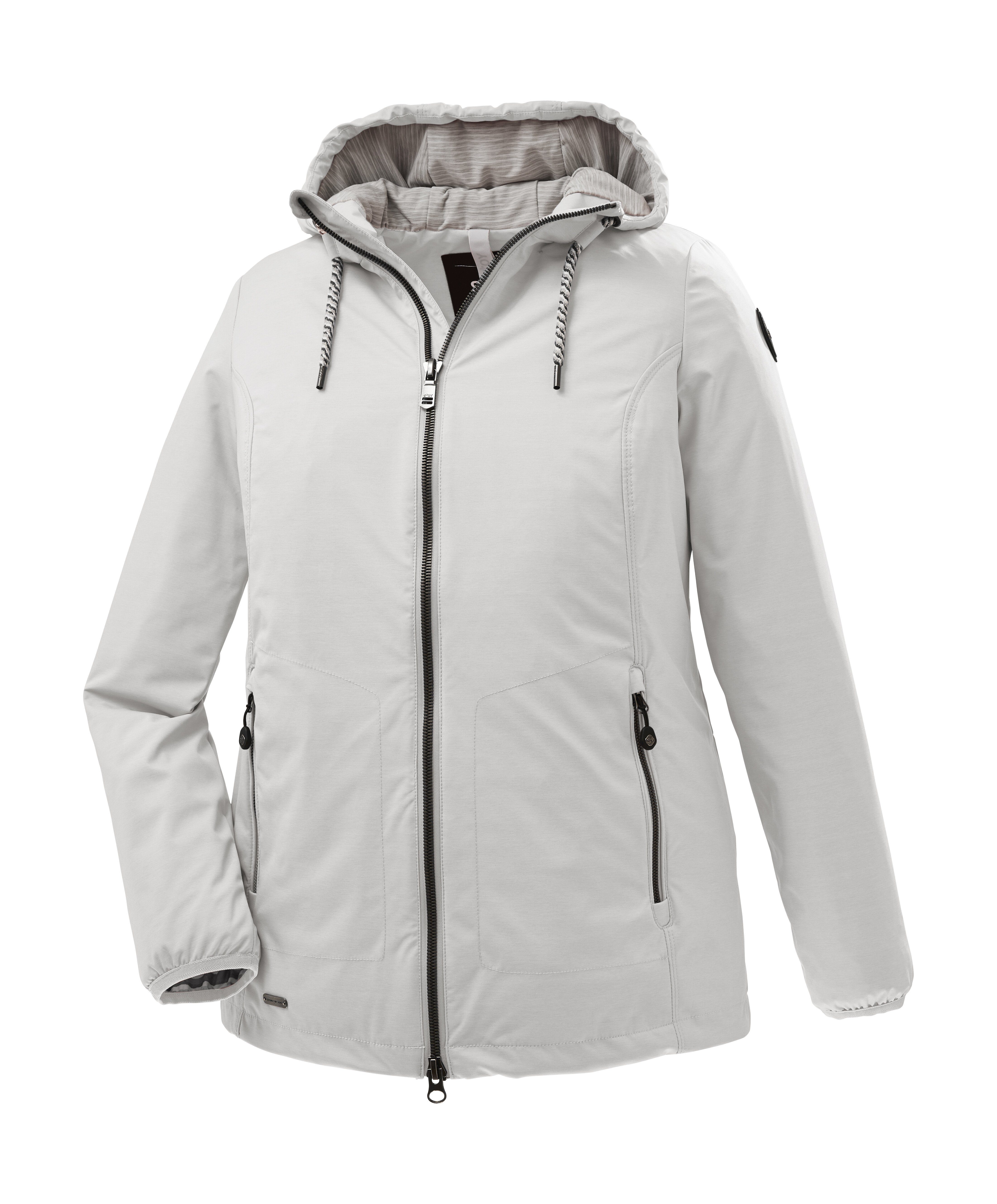 STOY Softshelljacke STS 5 WMN SFTSHLL JCKT hellgrau | Übergangsjacken