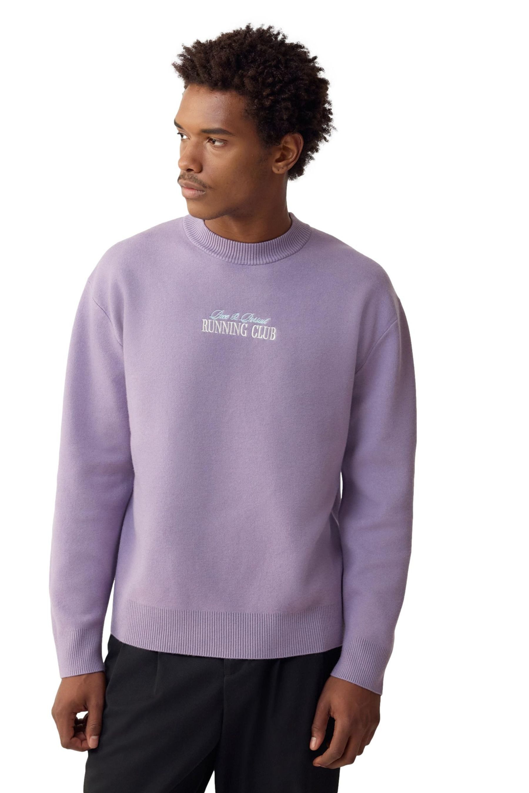 Rundhalspullover Mittelschwerer Relaxed Fit Rundhalspullover