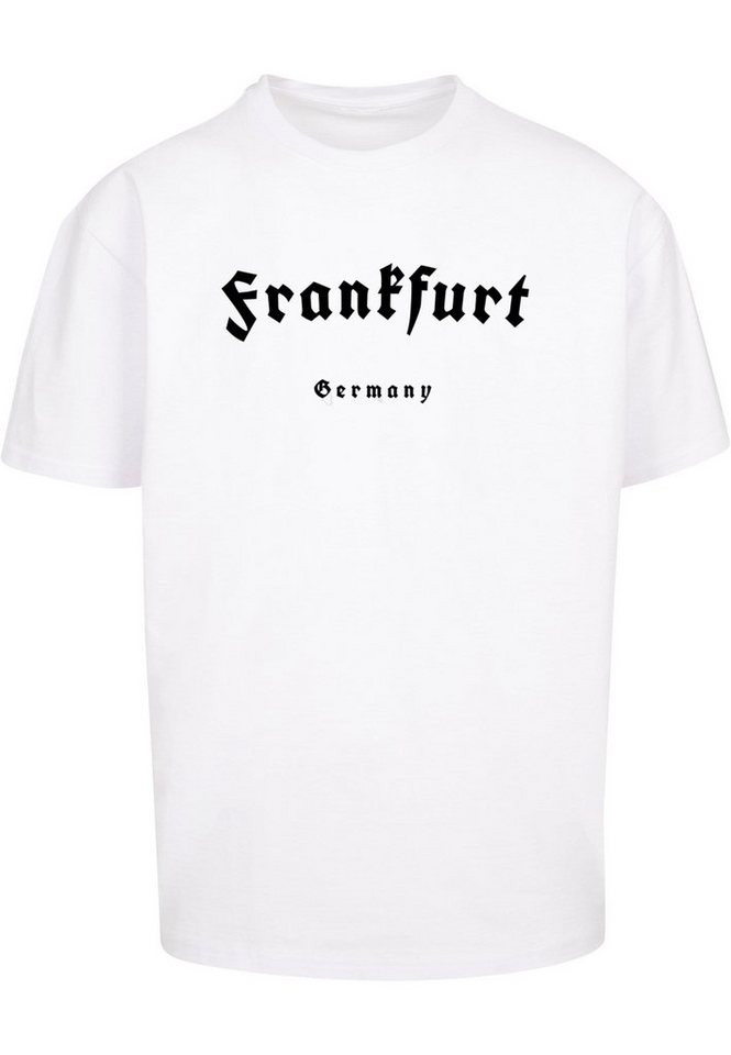 Merchcode T-Shirt Herren Frankfurt Heavy Oversize Tee-BY102 (1-tlg)
