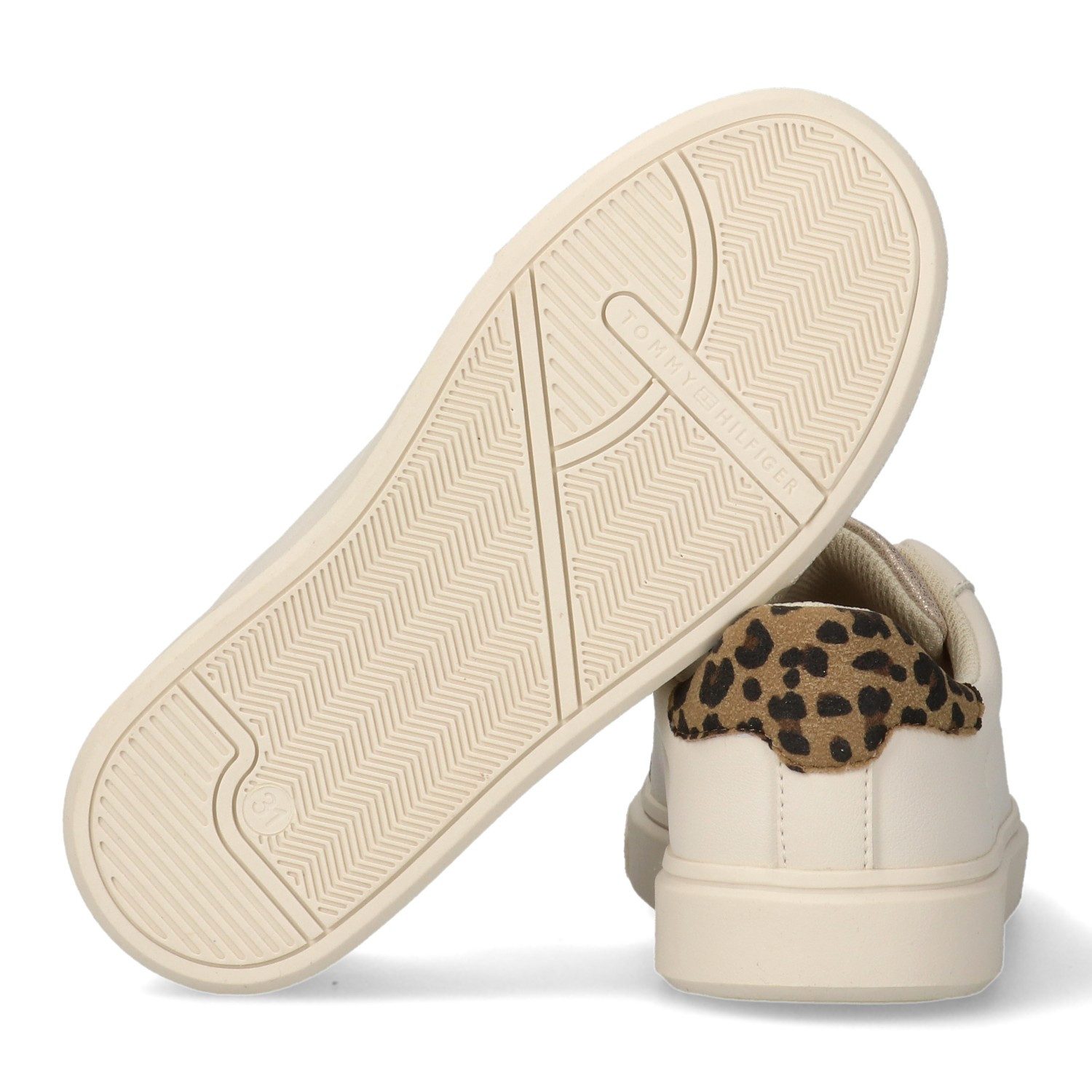 Tommy Hilfiger Sneaker Freizeitschuh, Halbschuh, Schnürschuh mit Kontrastbesätzen