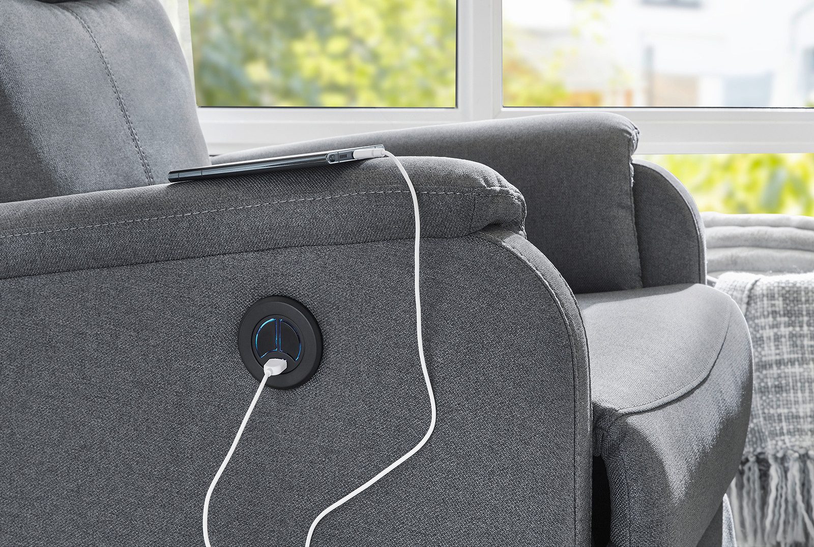 Jockenhöfer Gruppe TV-Sessel Bristol, mit elektromotorischen Verstellfunkti günstig online kaufen