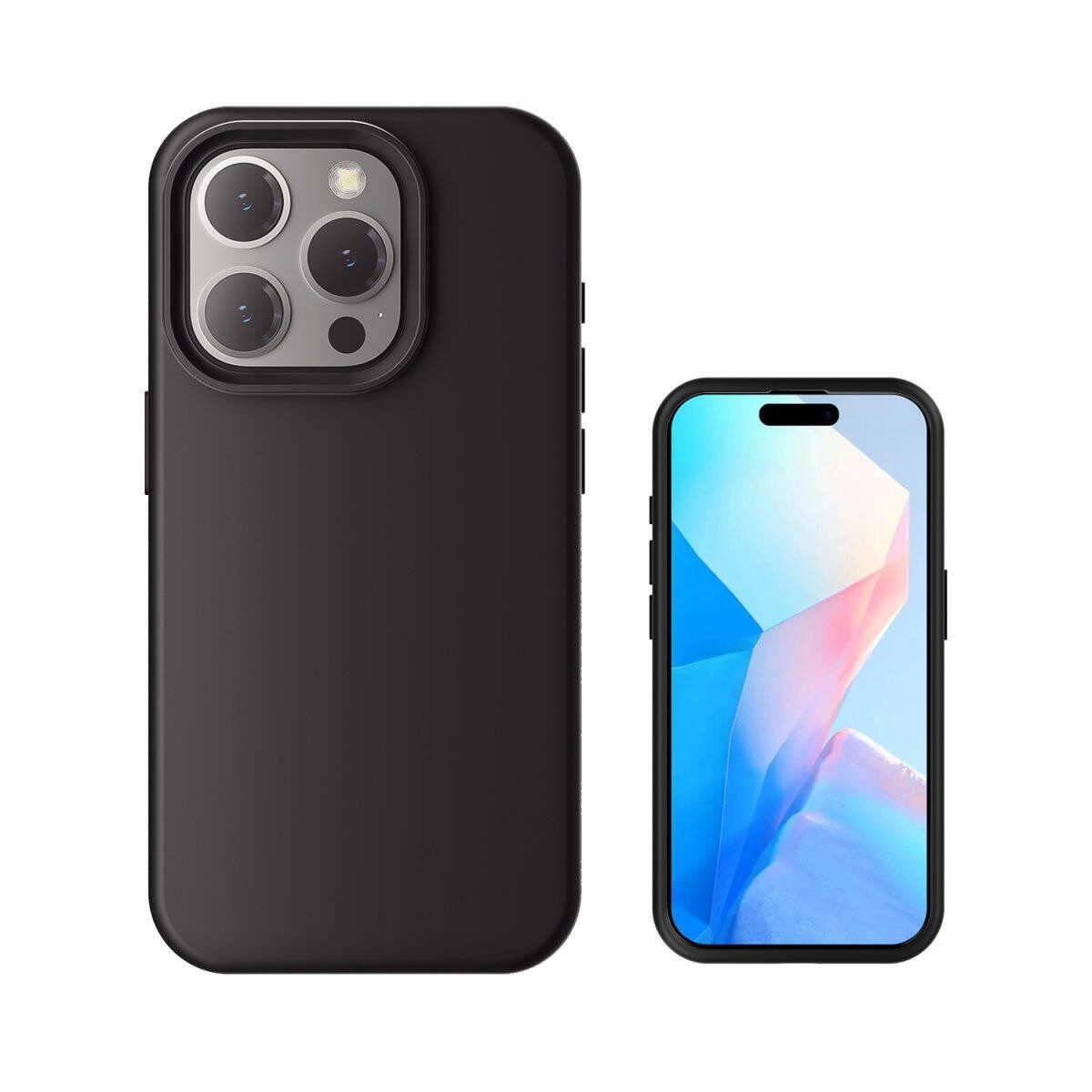 4smarts Smartphone-Hülle Silikon Case Cupertino für Apple iPhone 16 Pro Mag