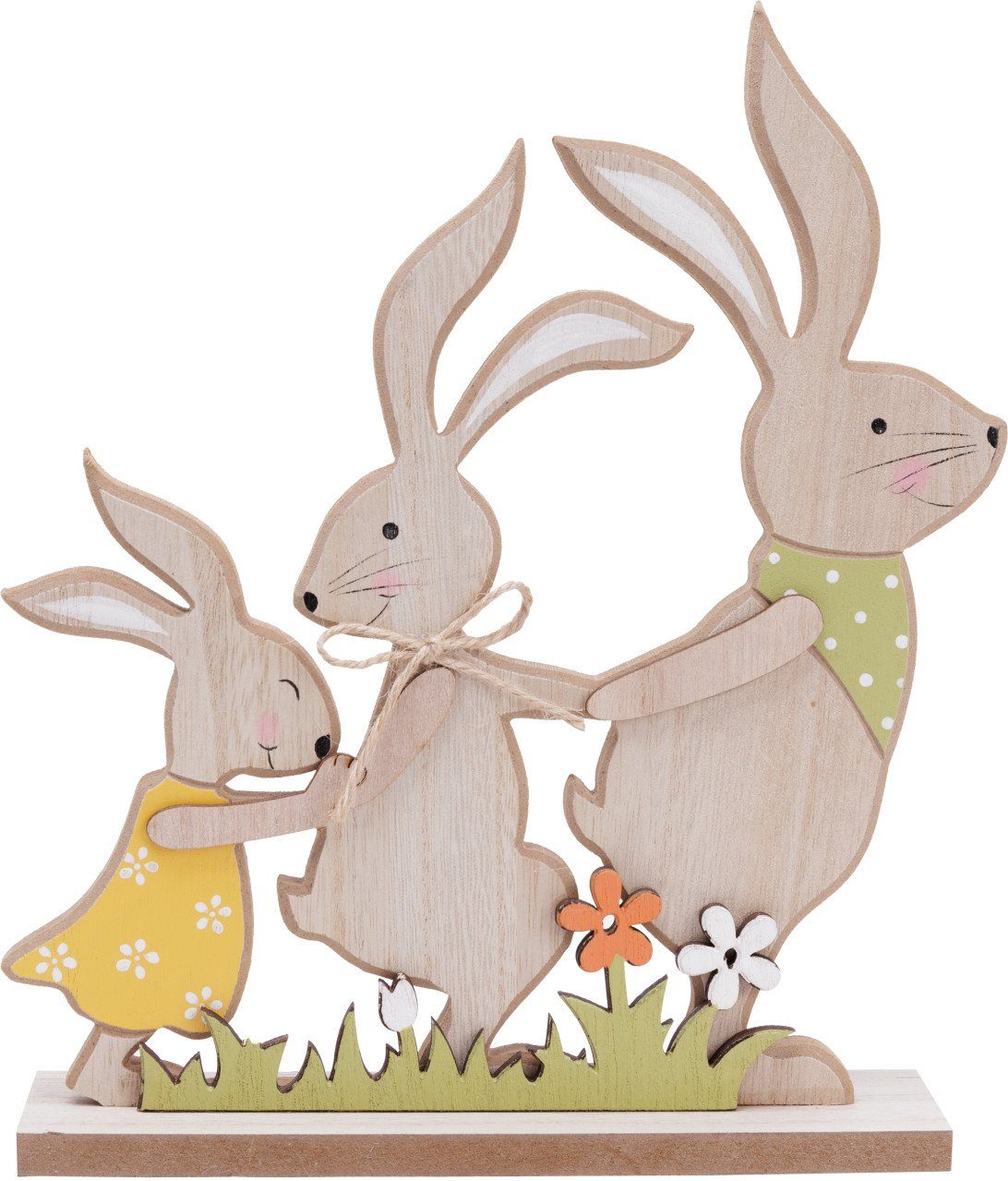 Osterhase TrendLine Dekofigur Osterhasen 25 x 21,5 cm braun
