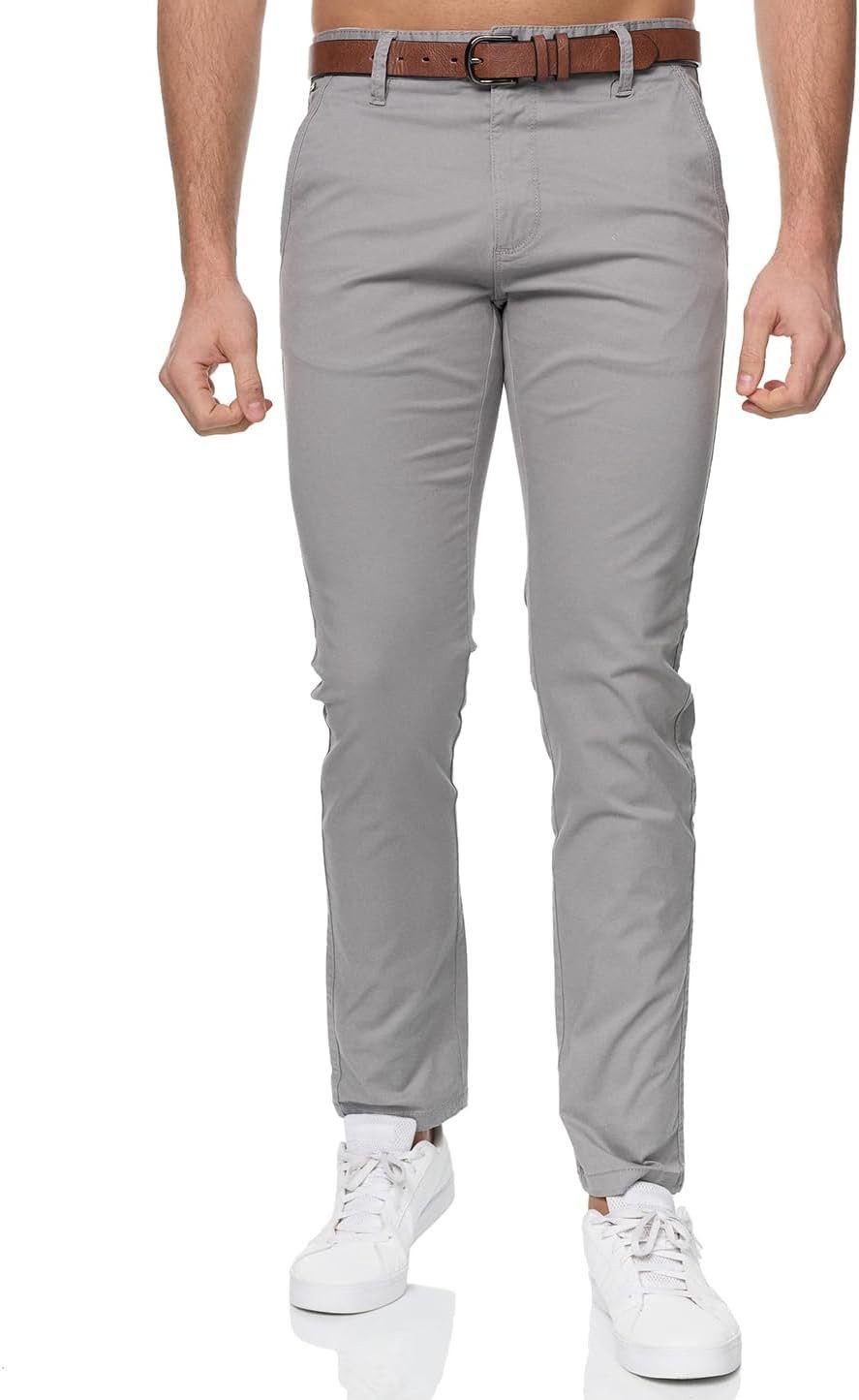 Chinohose Indicode Herren Gower Chinohose Stretchhose