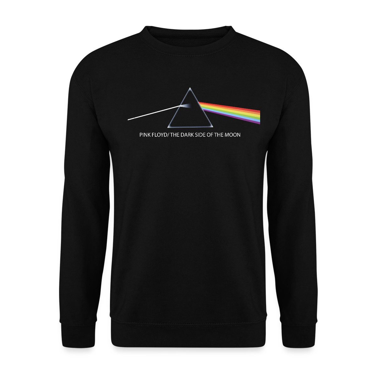 Spreadshirt Sweatshirt Pink Floyd The Dark Side Of The Moon Mit Text Unisex Pullover (1-tlg)