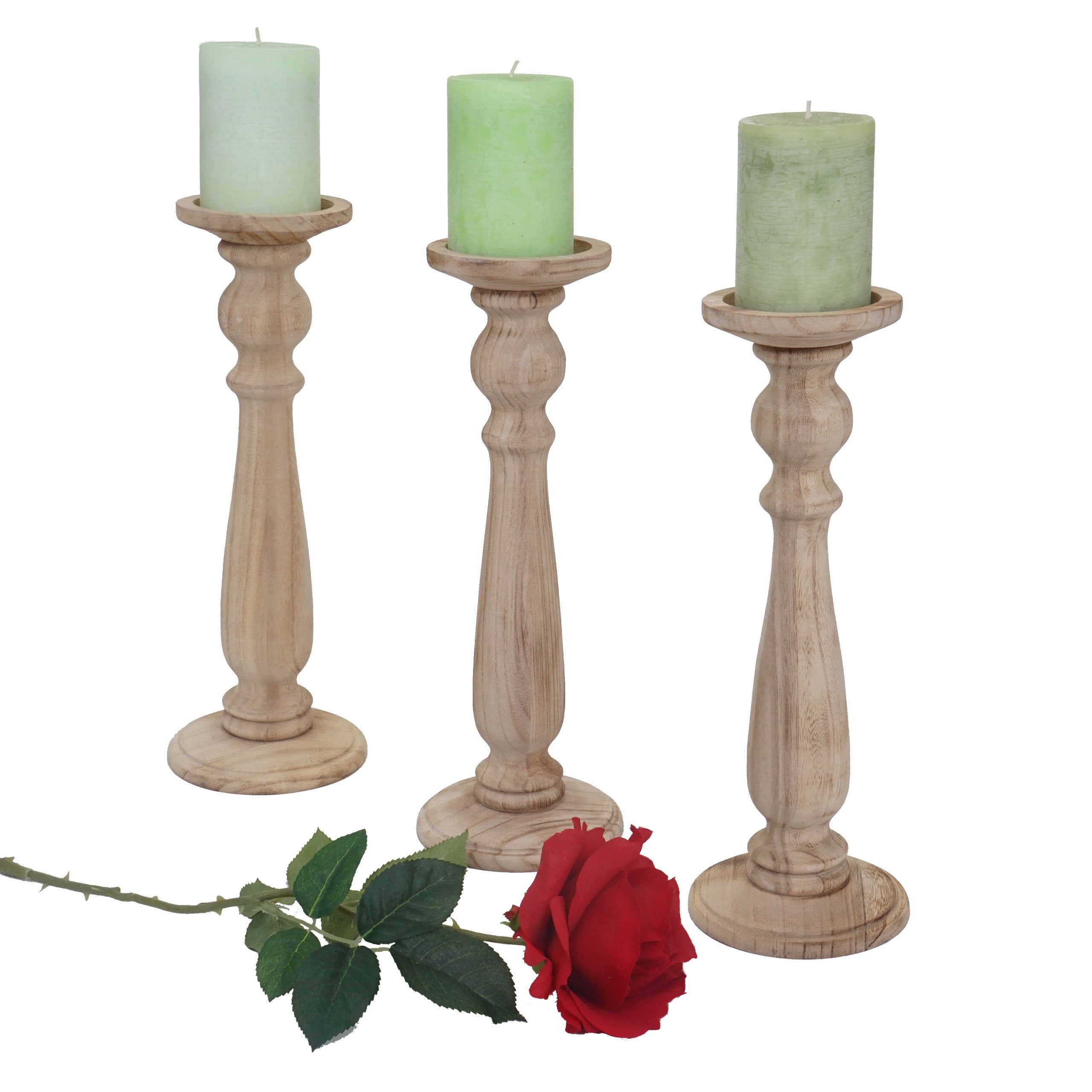 MCW Kerzenhalter H360-3 (Set, 3-er Set), Skandinavisches Retro-Design