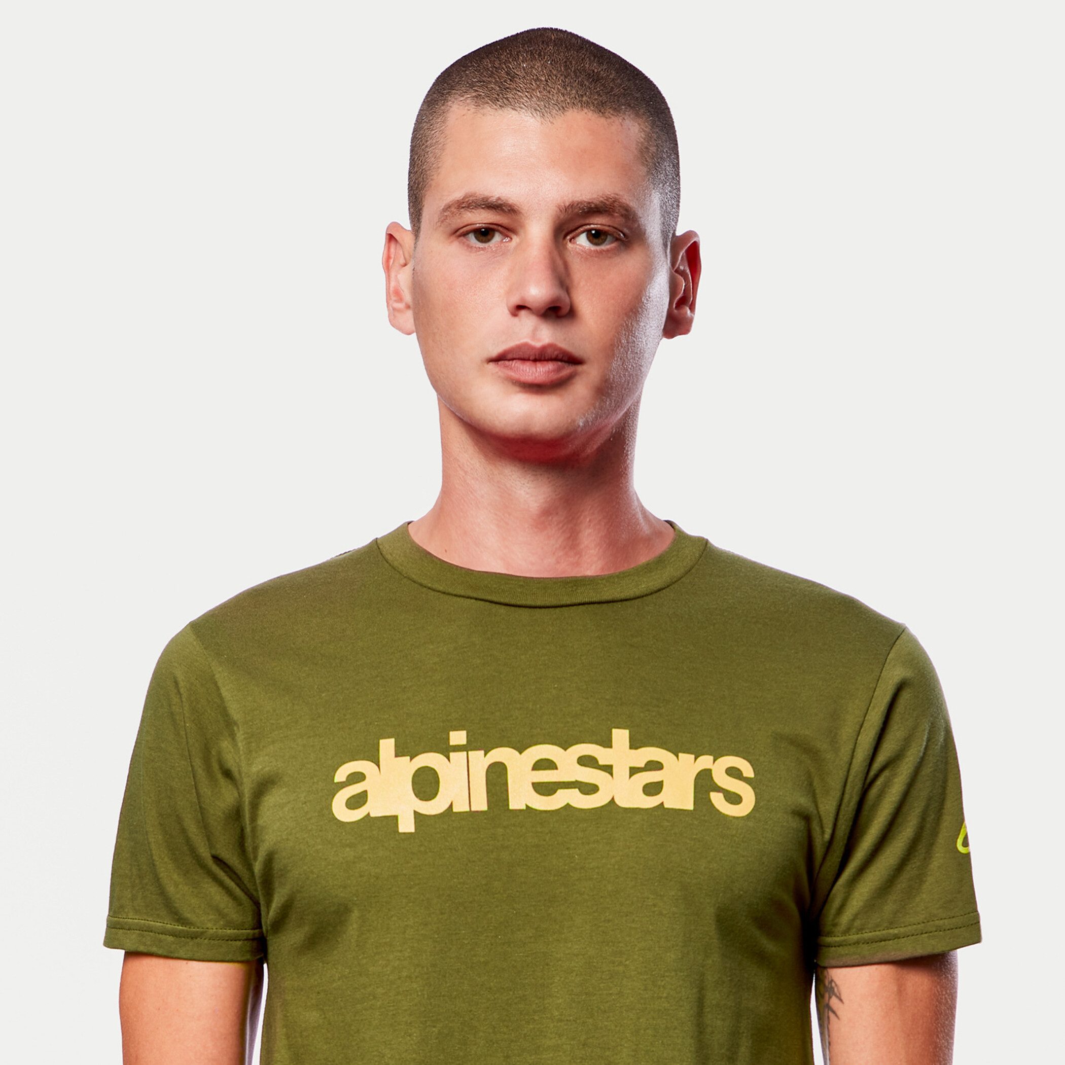 Alpinestars T-Shirt Alpinestars T-Shirt "Heritage Logo" - grün