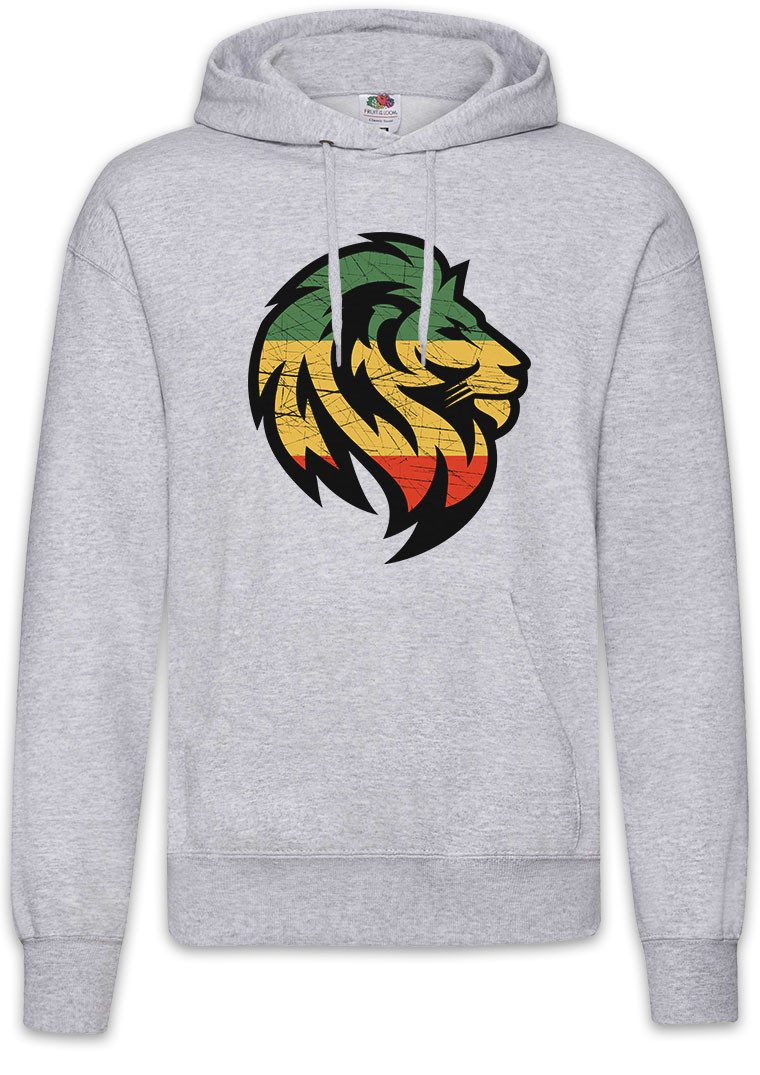Hoodie Reggae Lion G Herren Hoodiefari Jah Irie Zion Reggae