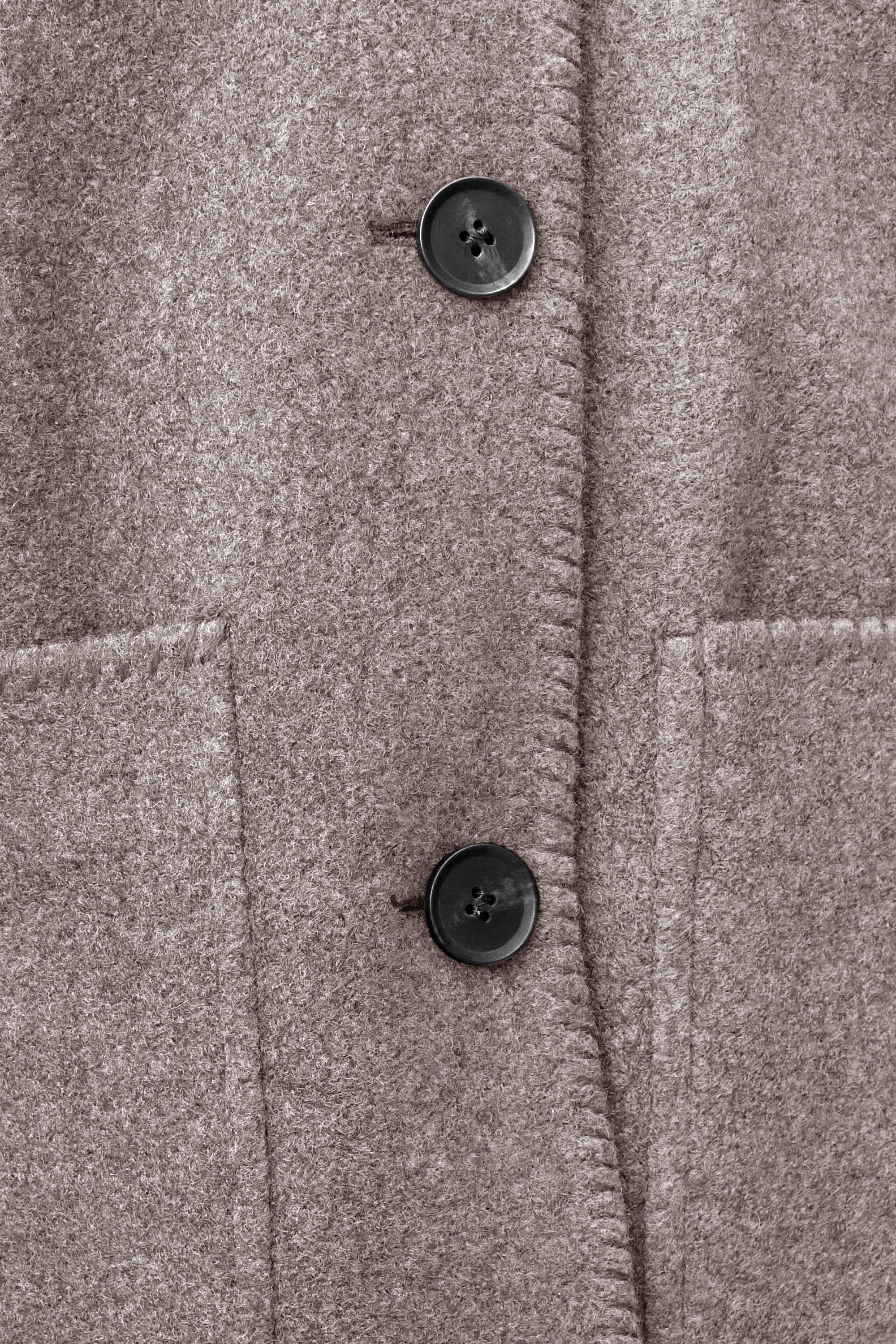 Barbara Lebek Kurzmantel Trenchcoat, Damenmantel oder Wollmantel mit Kapuze
