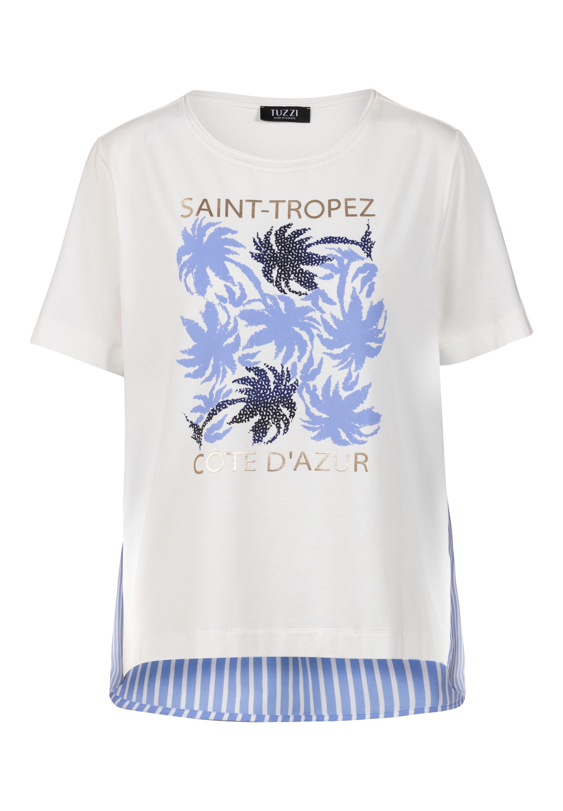 TUZZI Blusenshirt mit Faltenrückenteil günstig online kaufen