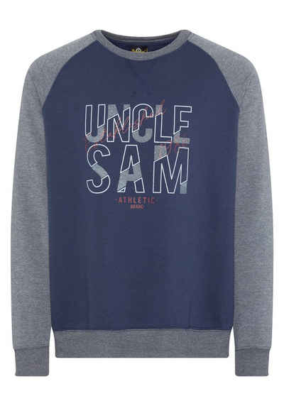 Uncle Sam Sweatshirt in Two-Tone-Optik