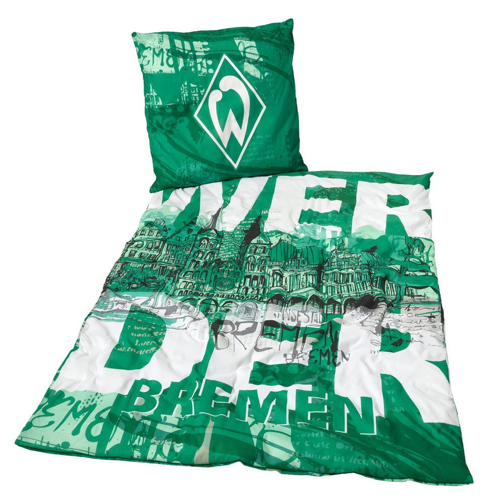 Werder Bremen Jugendbettwäsche Bremen, Baumwolle, 100% Baumwolle