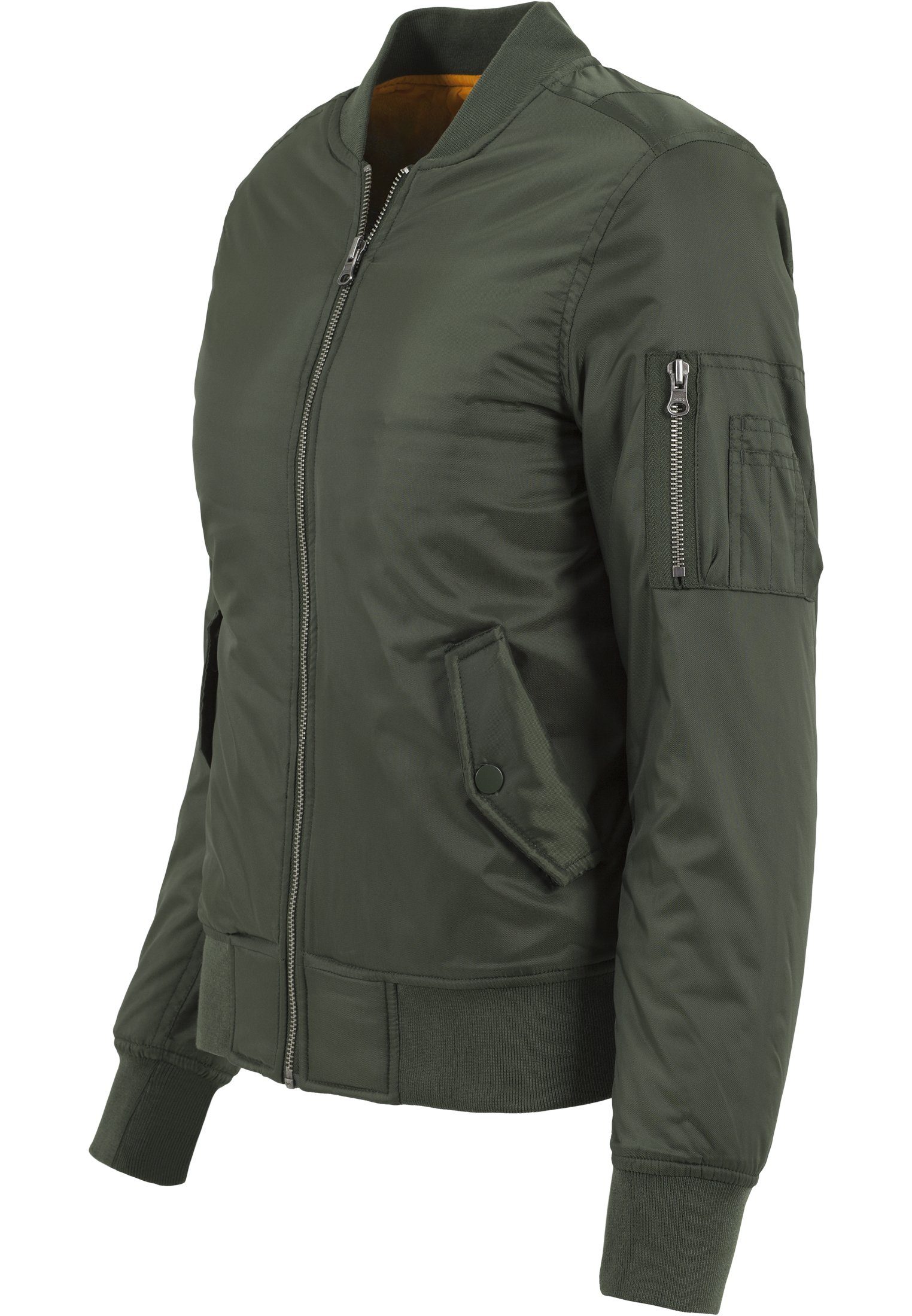 Basic (1-St) Outdoorjacke CLASSICS olive Ladies Jacket Bomber URBAN