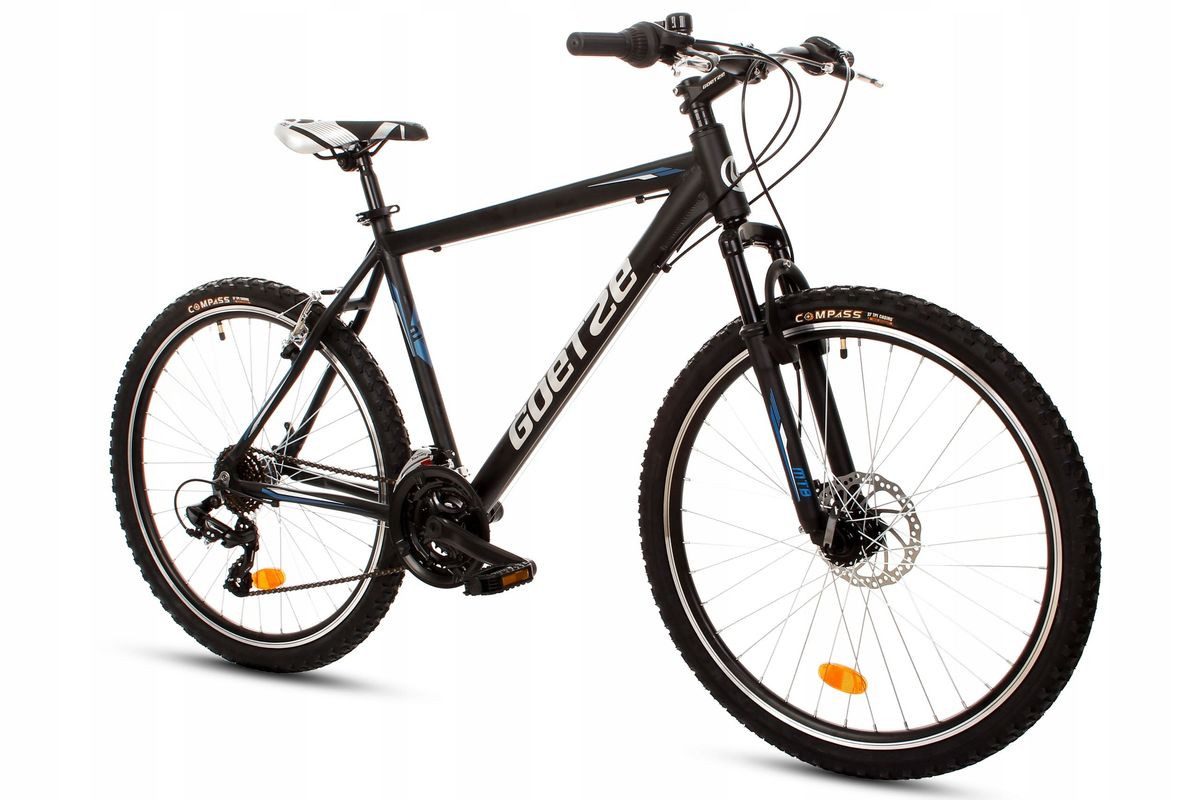 T&Y Trade Mountainbike 26 Zoll Alu Aluminium MTB Fahrrad Mountainbike Hardtail Disk Rad MHVN, 21 Gang Shimano, Kettenschaltung, Alu, Federgabel, Scheibenbremse vorne, 18 Gang