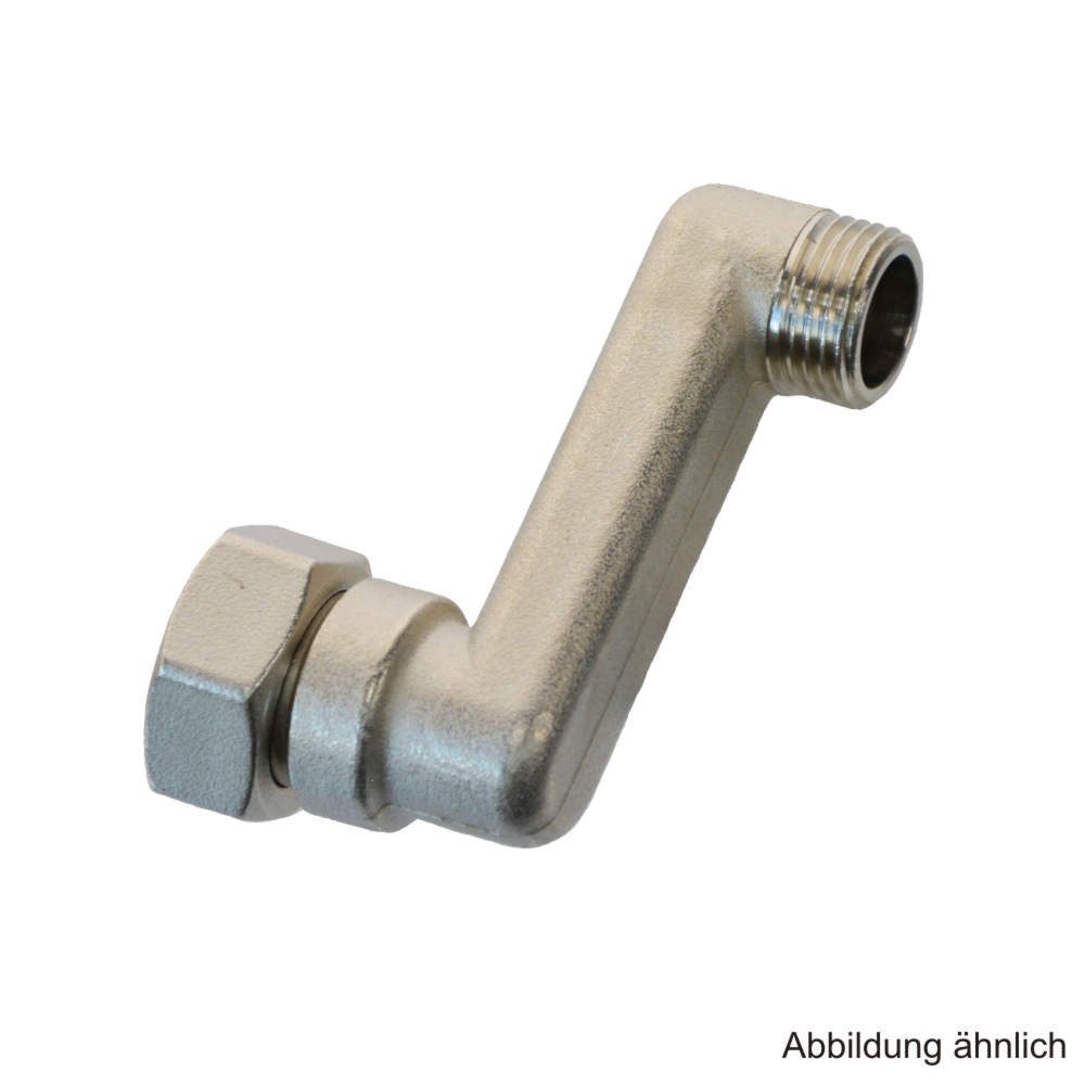 OEG GmbH Heizkörper Excenterverschraubung S-Anschluss 3/8" x 5/8" Überwurfmutter, 60 mm Ve