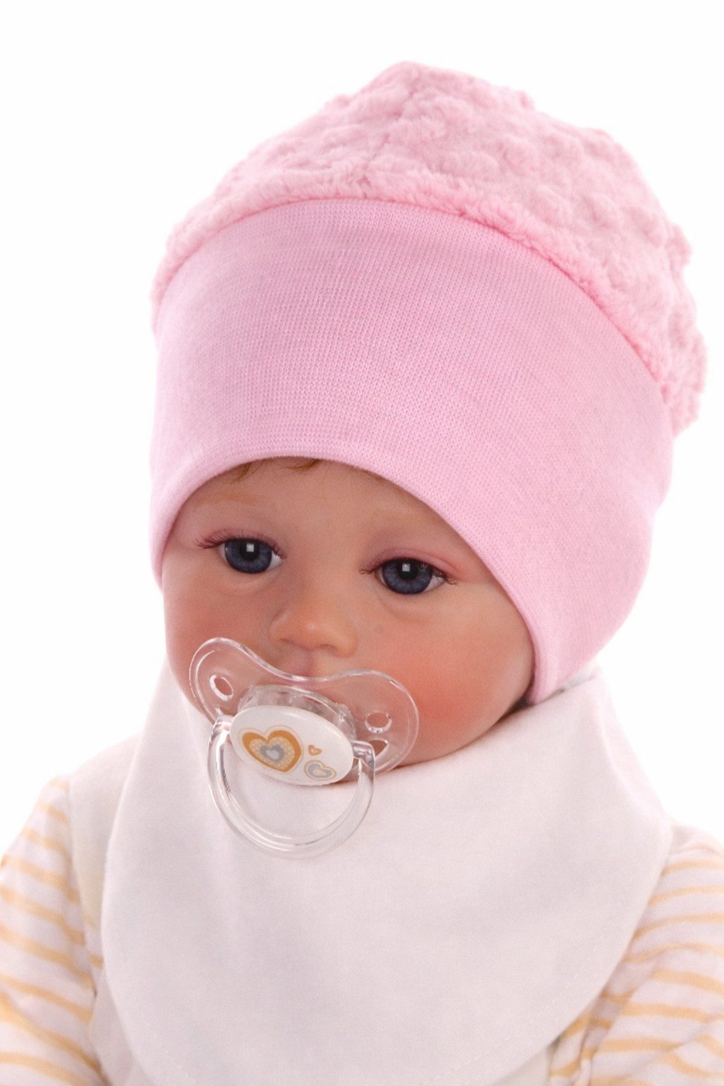 Erstlingsmütze Baby Mütze doppellagig Erstlingsmütze für Neugeborene unisex