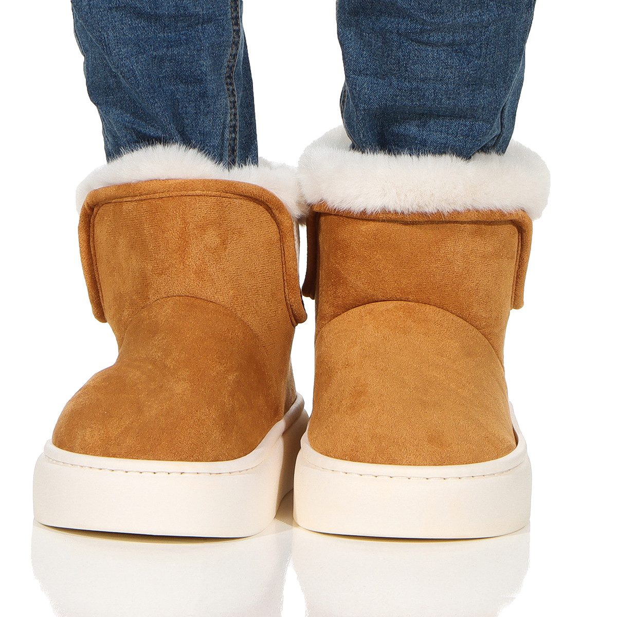 Antonio Damen Hausschuhe 804 38-39 Camel Hüttenschuhe