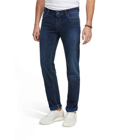 MEYER Slim-fit-Jeans »Cross Hedge Stretch Denim Modell M5 SLIM«
