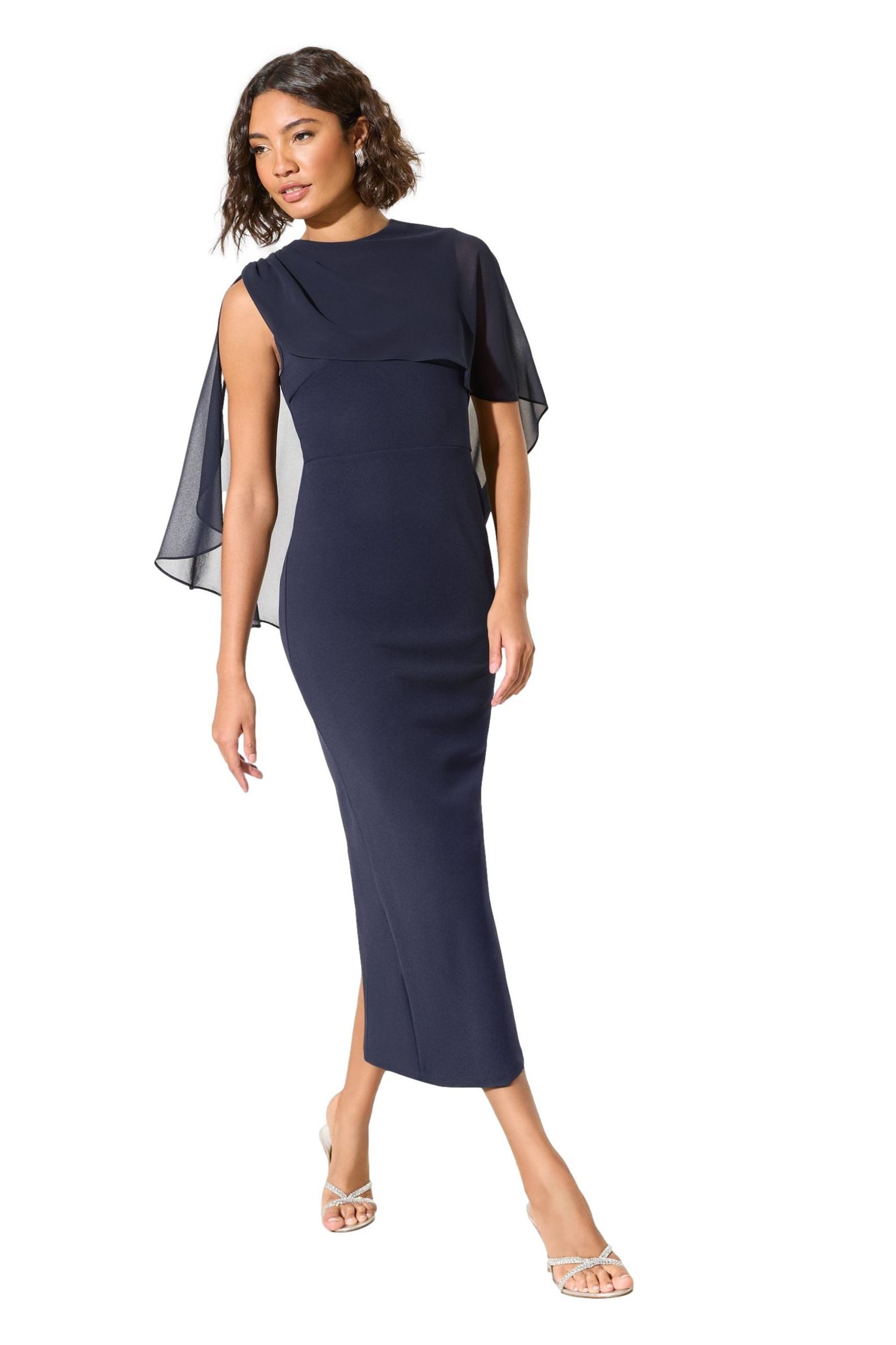 Friends Like These Midikleid Friends Like These Midikleid, Chiffoncape, Reg günstig online kaufen