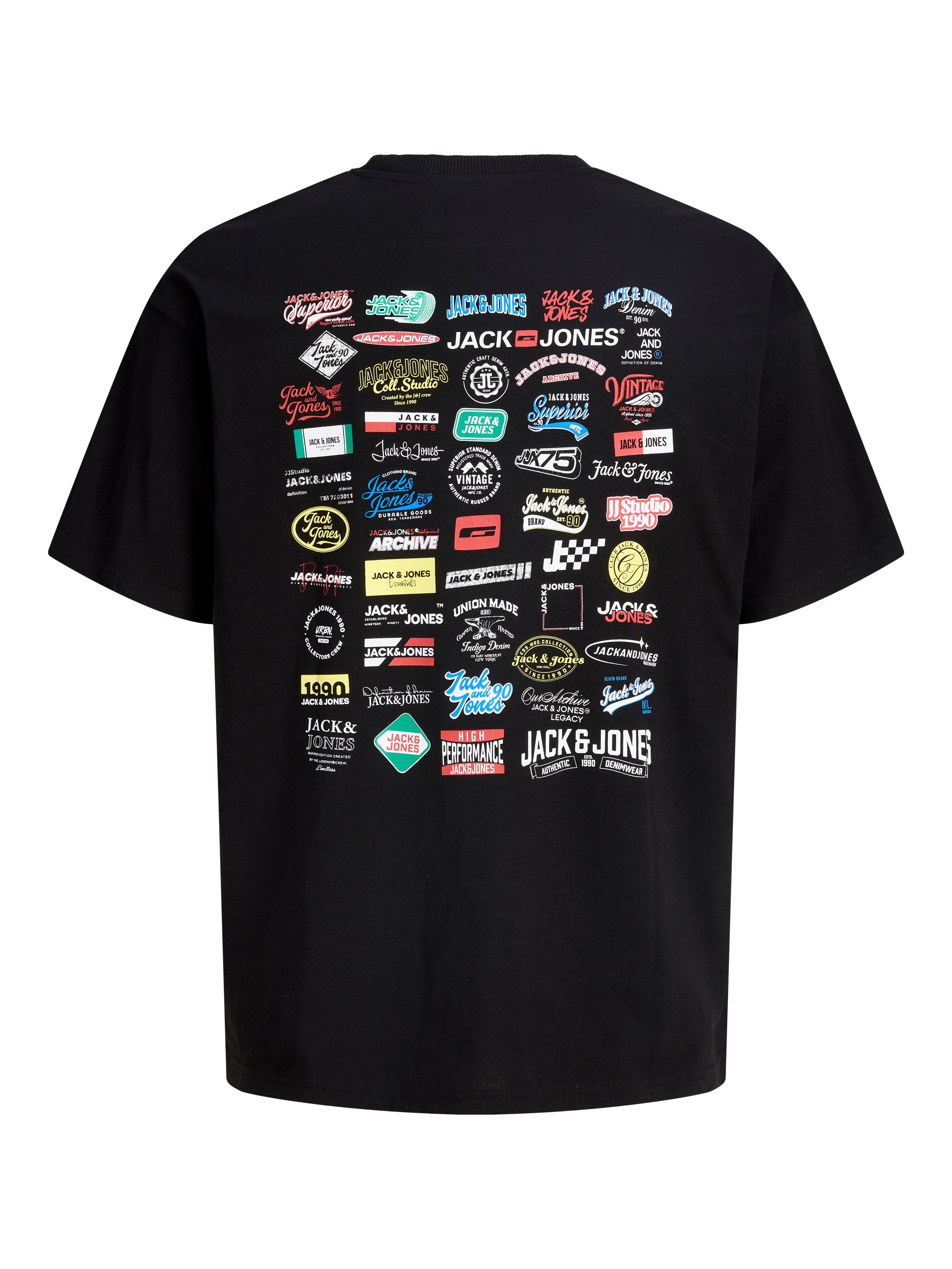 Jack & Jones T-Shirt JJLEGACY TEE SS CREW NECK Baumwolle, locker geschnitten – Bild 5 von 5