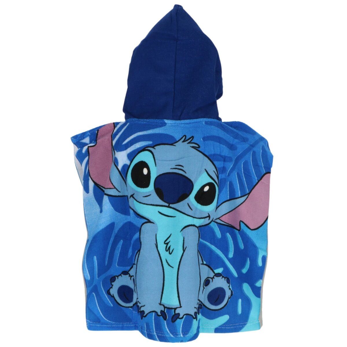 Lilo & Stitch Poncho Lilo & Stitch Mikrofaser Poncho für Kinder 100x55cm OneSize