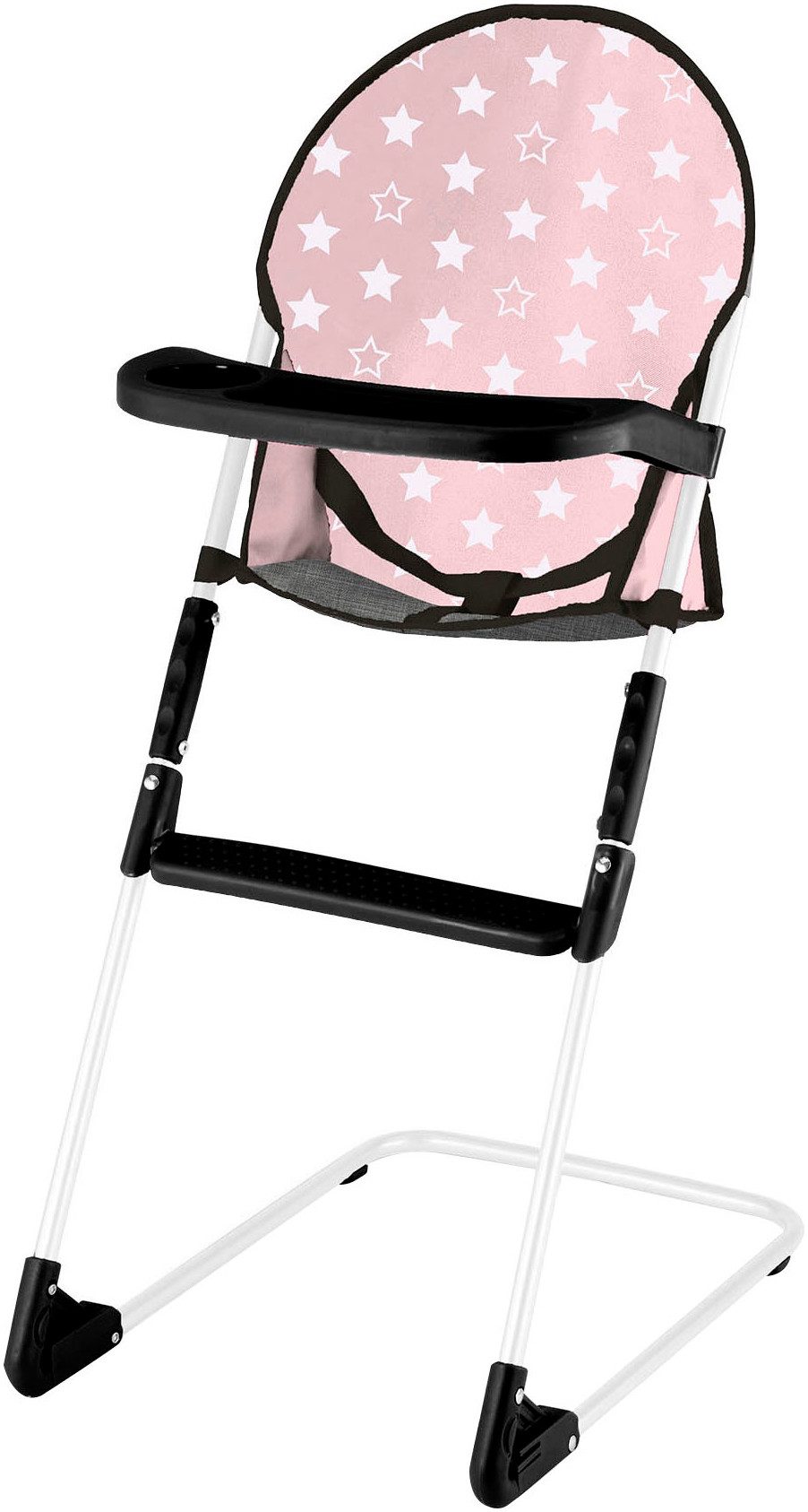 Bayer Kombi-Puppenwagen Xeo Deluxe, rosa, (Set)