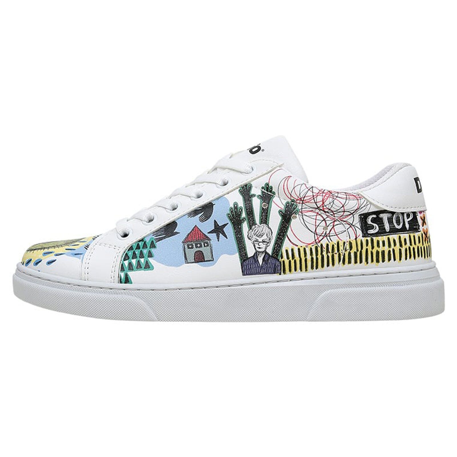 Ace Low-Top Sneaker I Was Here Damen Sneaker Sneaker
