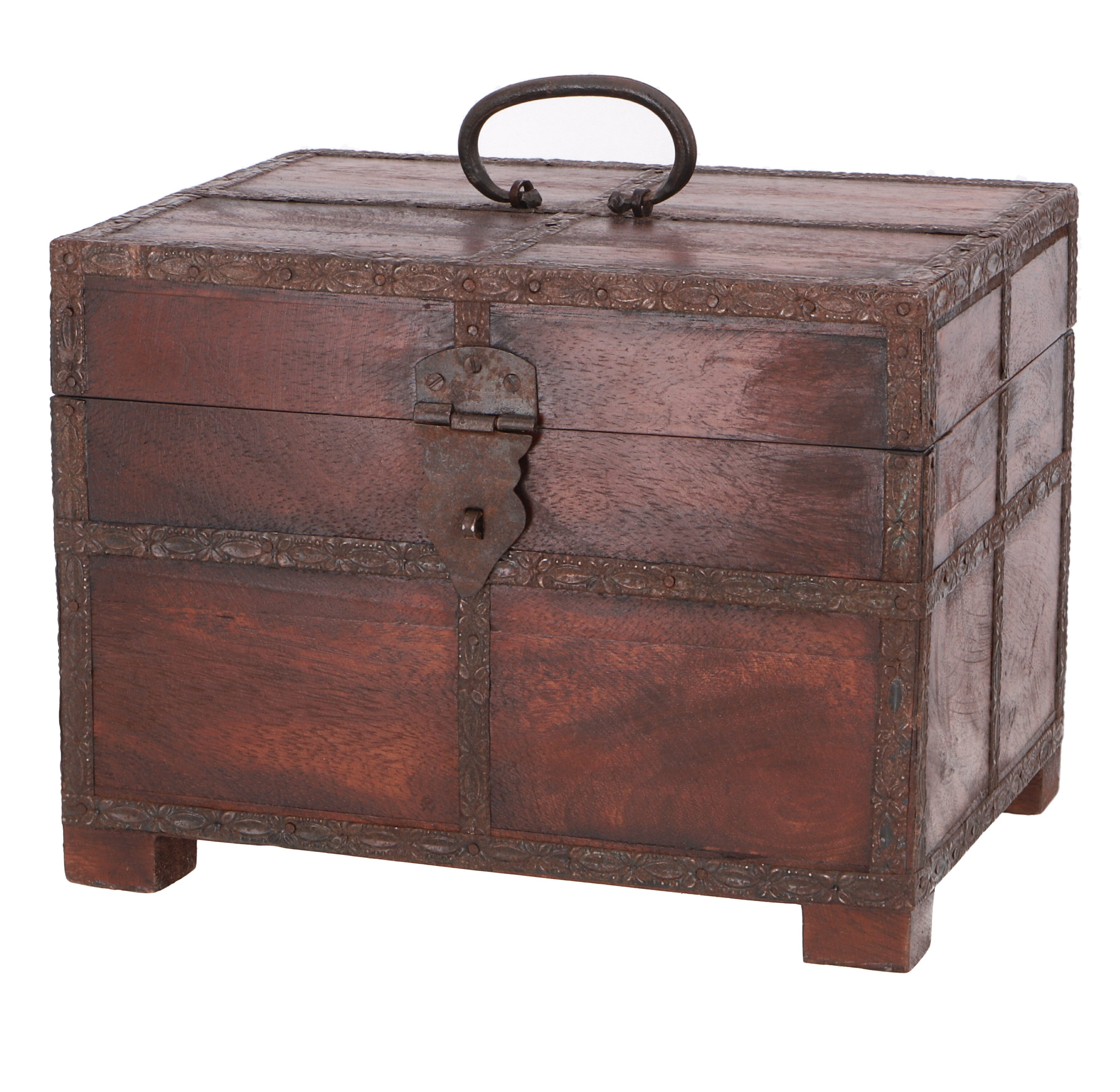 Guru-Shop Aufbewahrungsdose Kleine Schatztruhe, Holzschachtel, Schmuck Dose günstig online kaufen