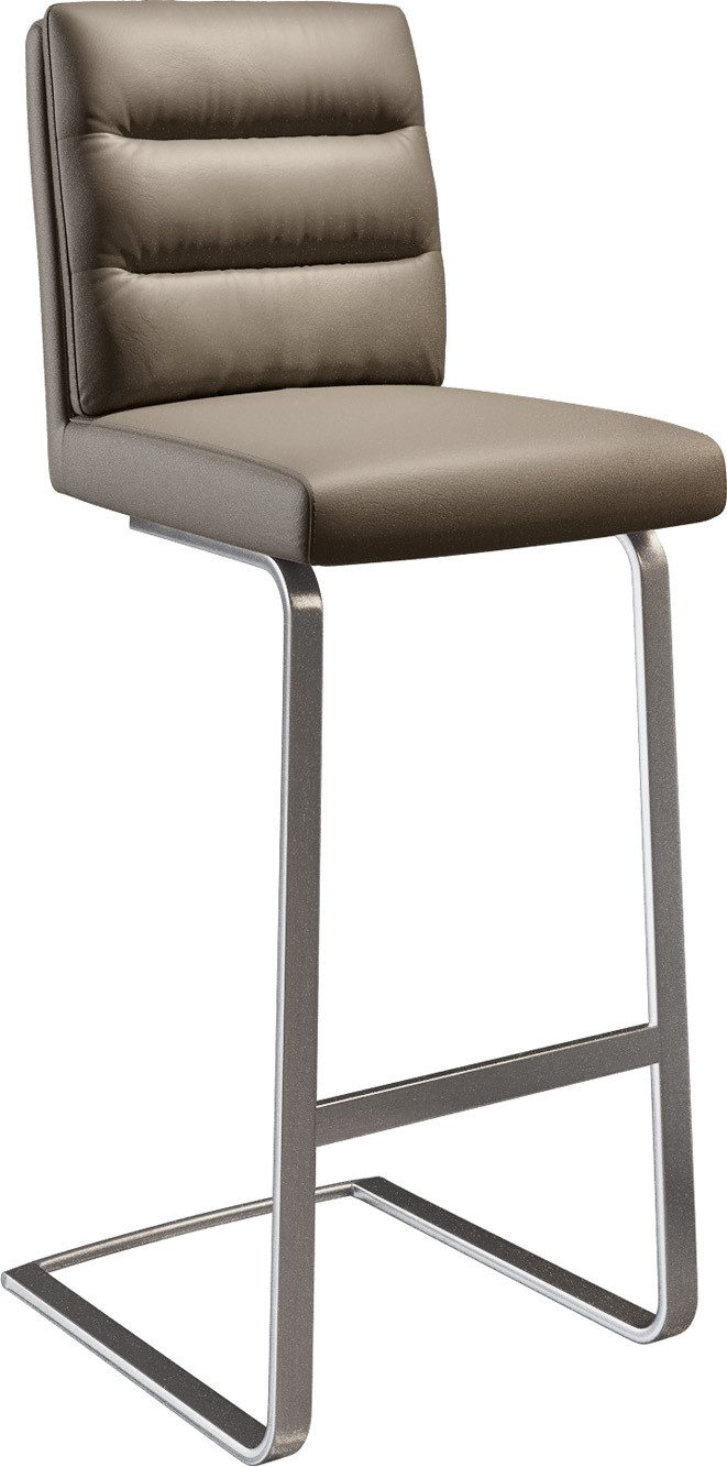 DELIFE Barhocker Pela-Flex, Freischwinger flach Edelstahl günstig online kaufen