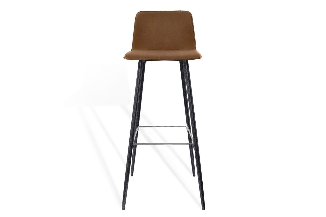 KFF Barhocker Barhocker Maverick Leder braun H 106 cm