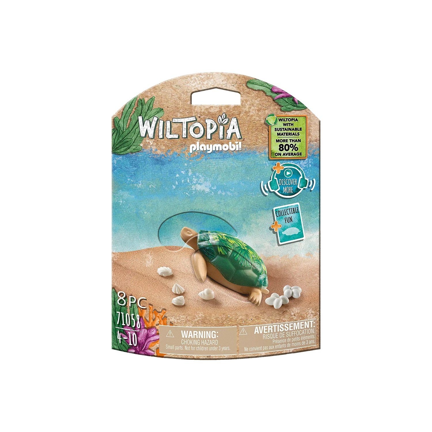 Playmobil® 71058 Wiltopia Riesenschildkröte Konstruktions-Spielset günstig online kaufen