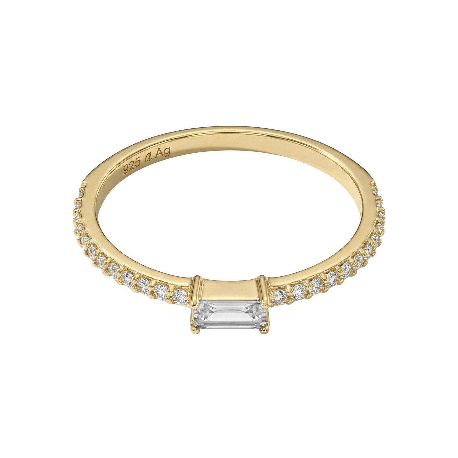 Amor Fingerring, mit Zirkonia (synth)