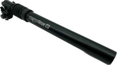 Ergotec Sattelstütze, Ergotec SP-2.0 Ø 25,4mm schwarz mit Kloben