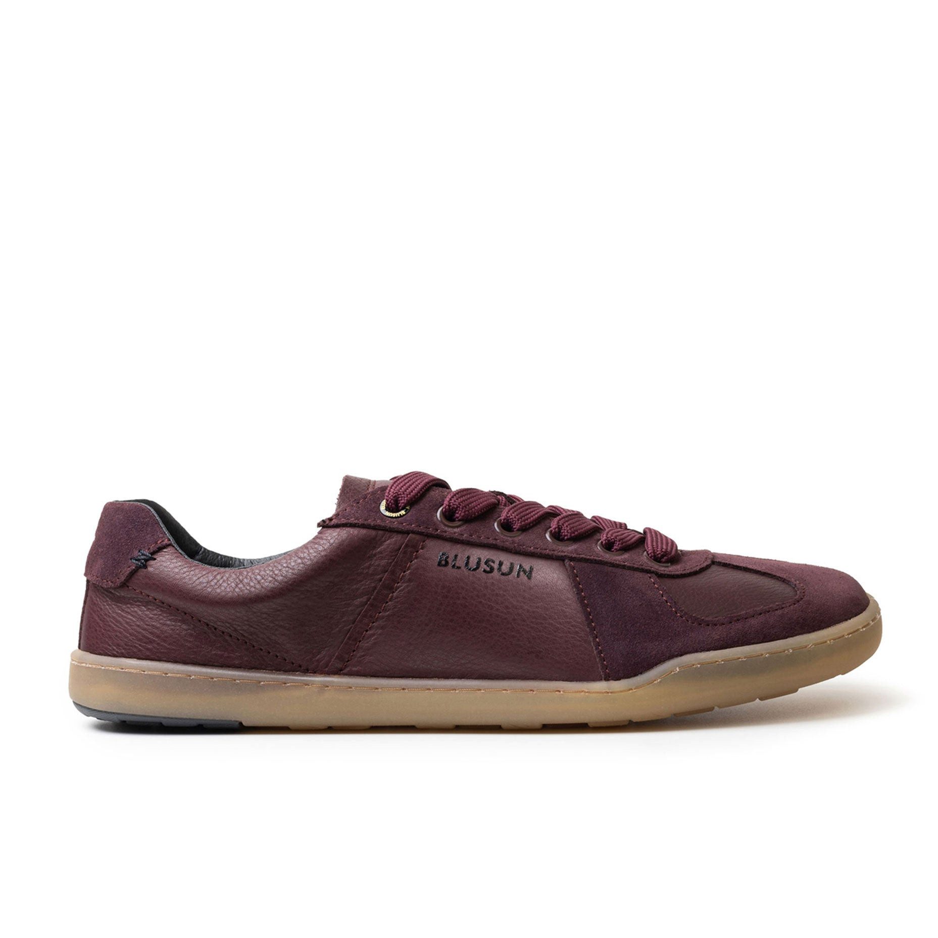BLUSUN BLSN-200W berry Barfußschuh (1 Paar, flexible Barfußsohle) Leder