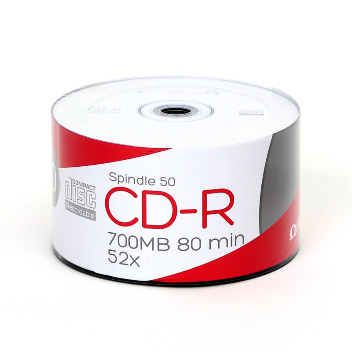 Omega CD-Rohling OM50S, 50 CD-R Rohlinge mit 700 MB
