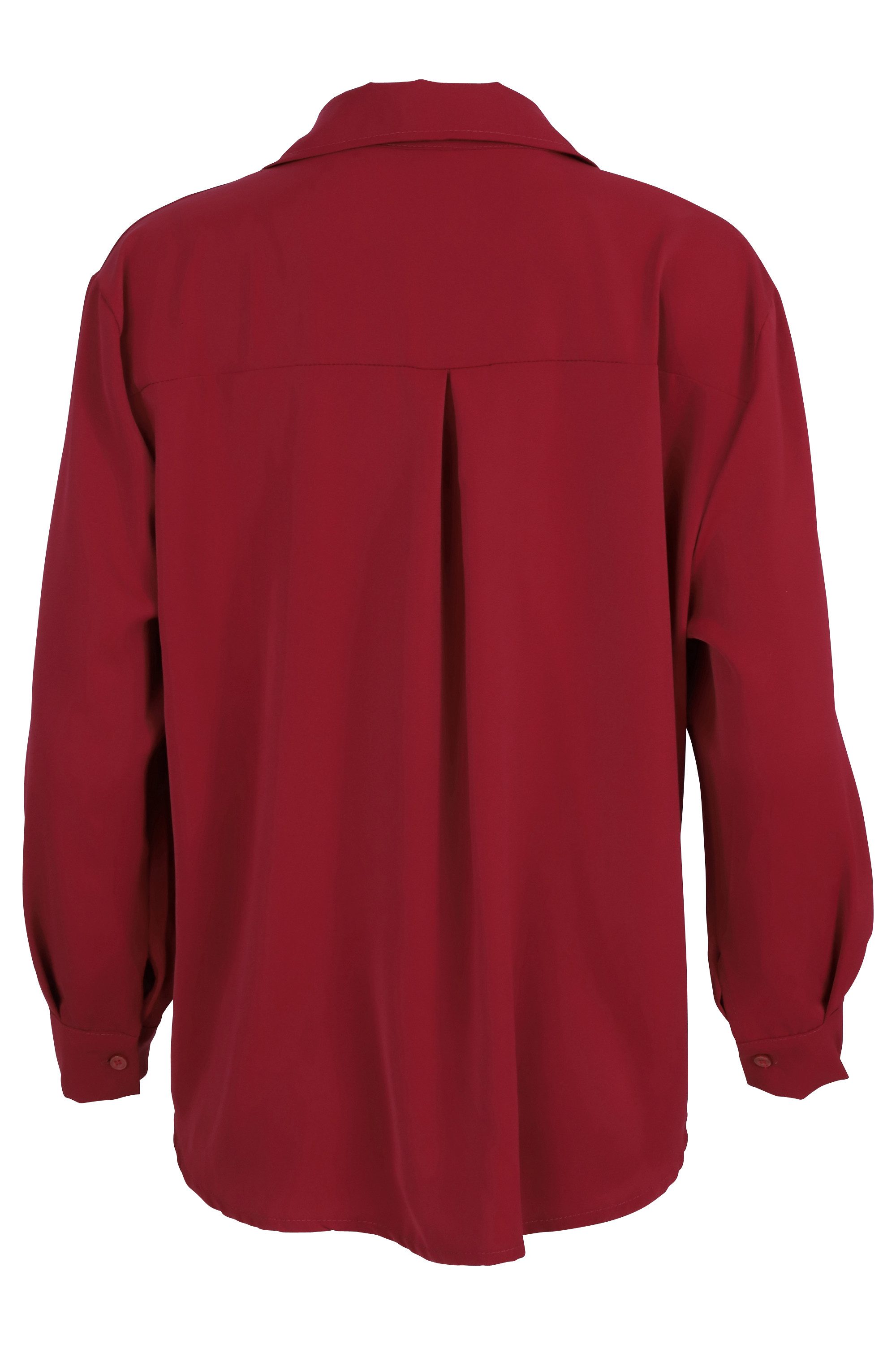 malito more than fashion Schlupfbluse 2300 elegante langarm Damenbluse mit günstig online kaufen